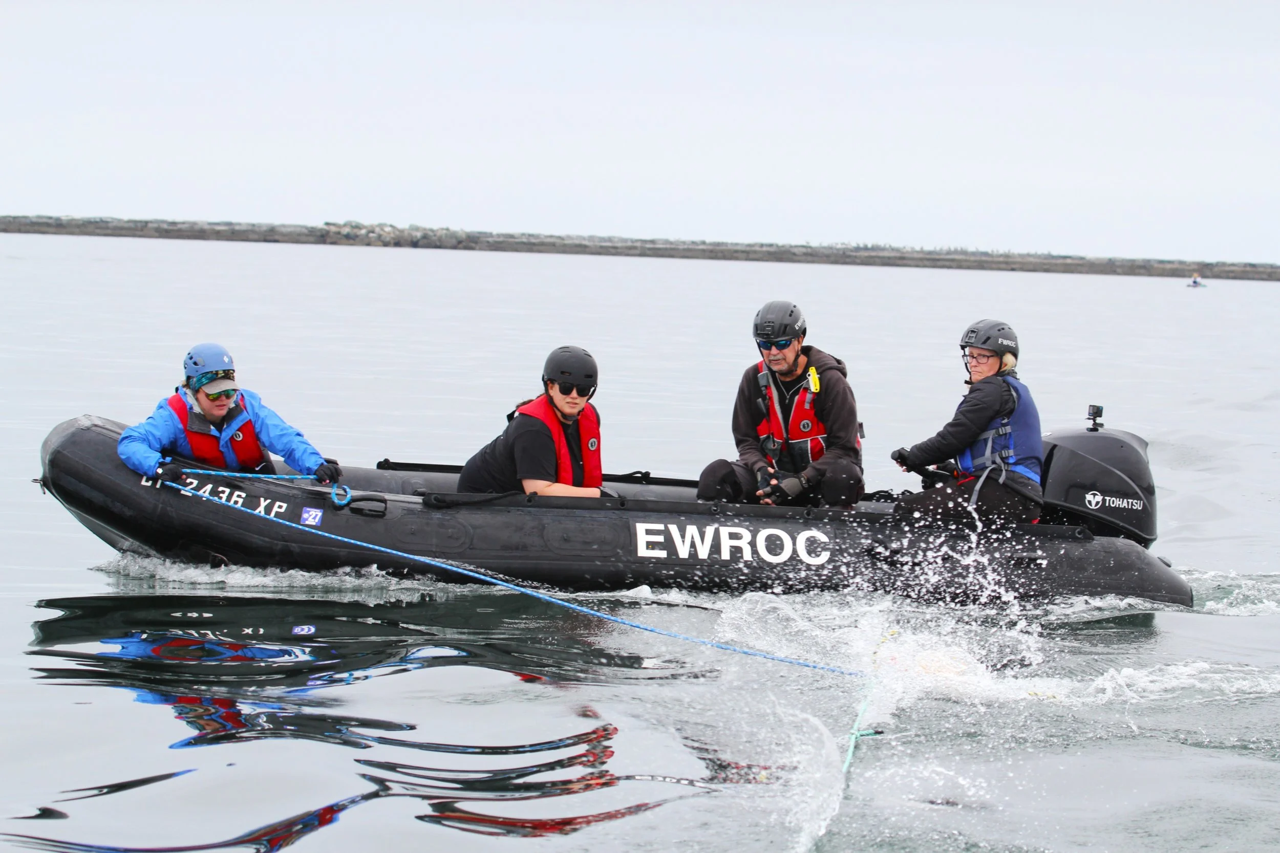 On water training in LA Harbor with MMCCLA team 5.12.26