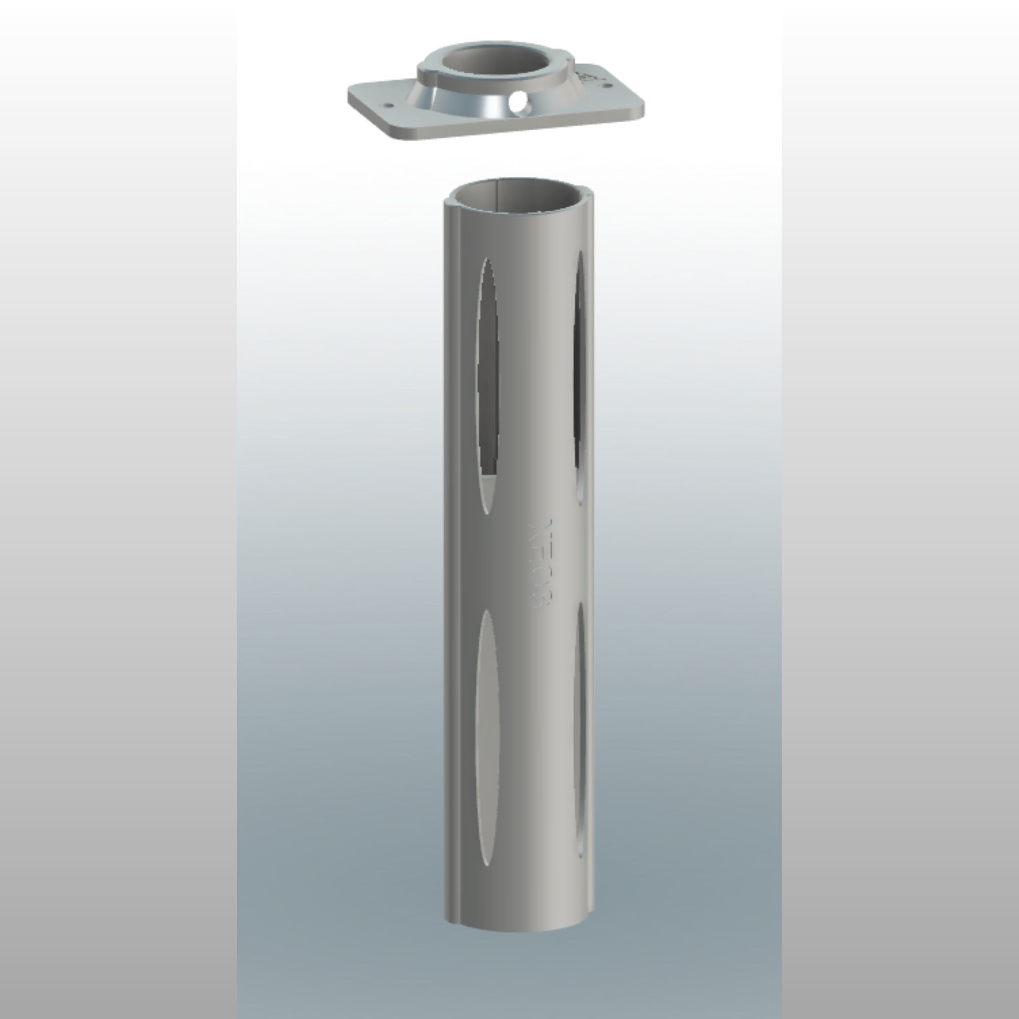 Xeos Transmitter to Scout Buoy Mount and Collar