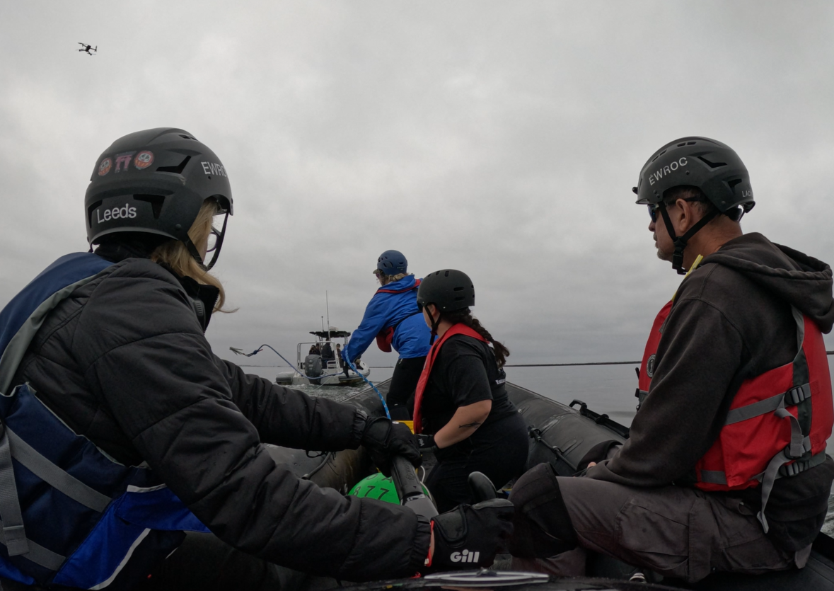 On water training in LA Harbor with MMCCLA team 5.12.26