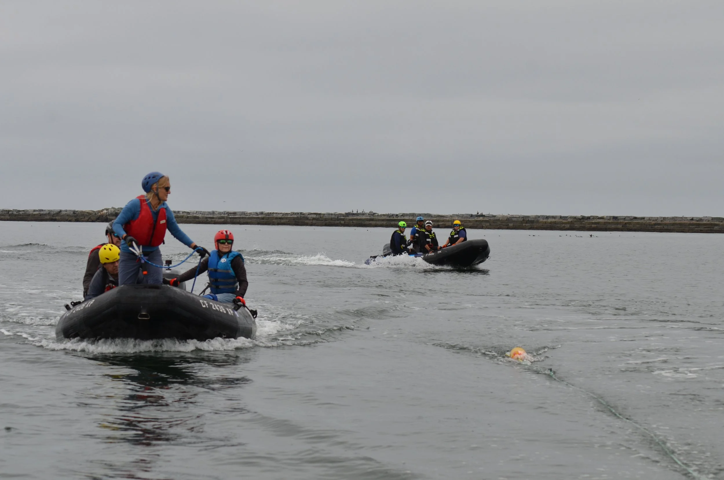 On water training in LA Harbor with MMCCLA team 5.12.26