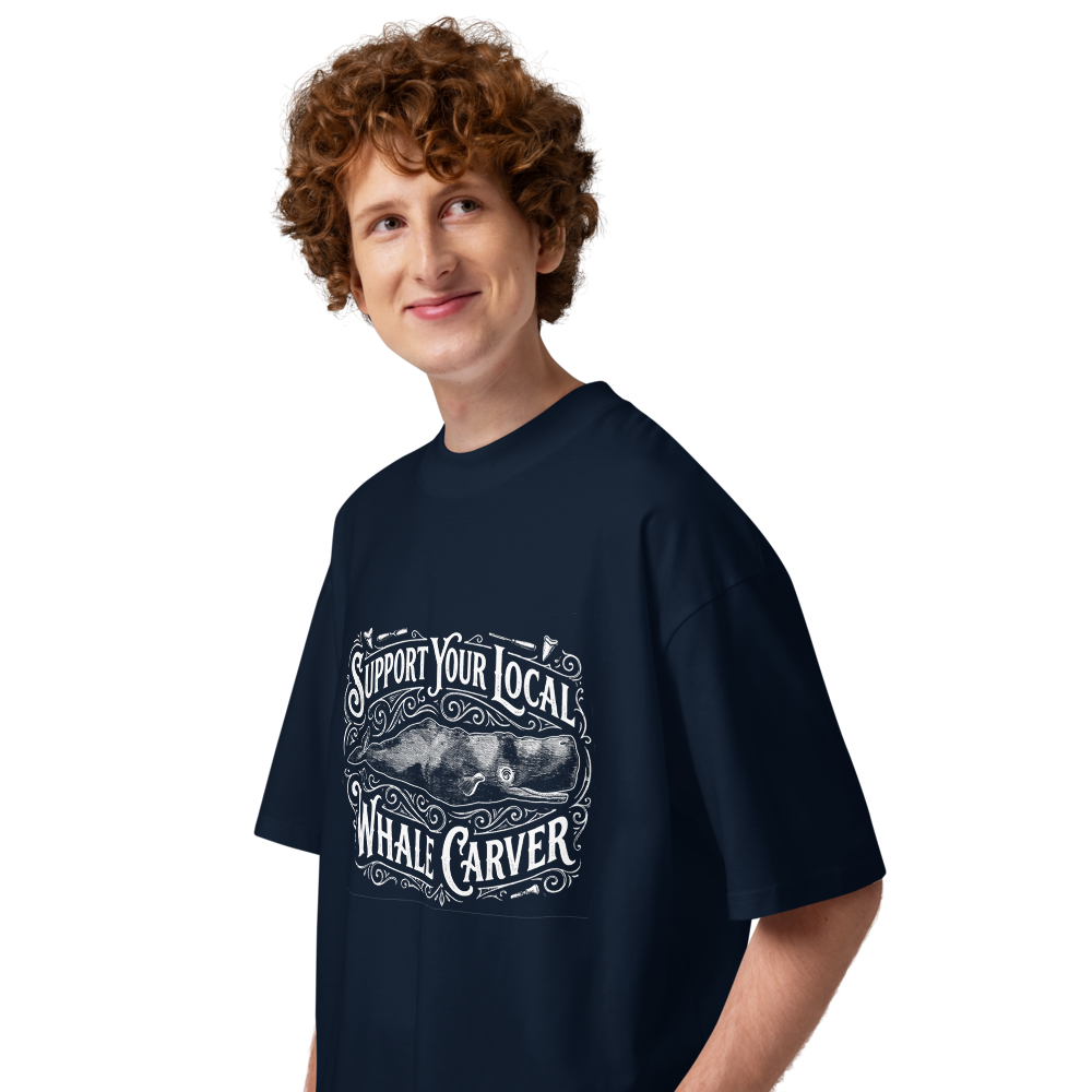 unisex-organic-oversized-high-neck-blaster-2.0-t-shirt-french-navy-left-6a037858ae0dc.png
