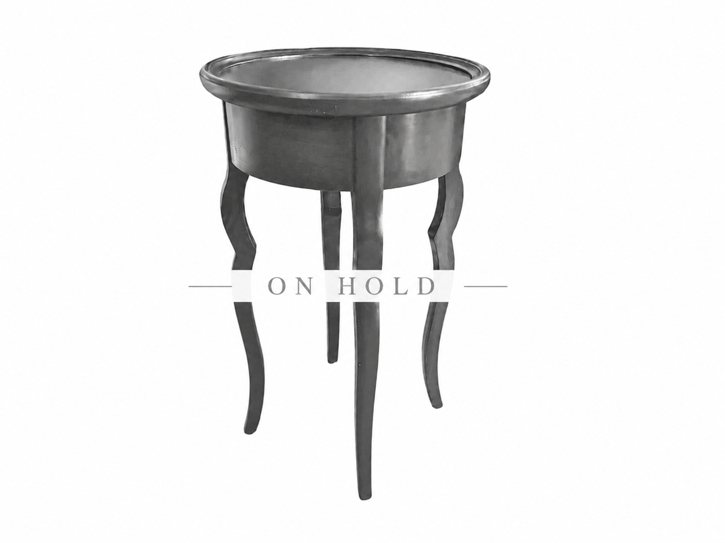 Baker Furniture Round Drink Table