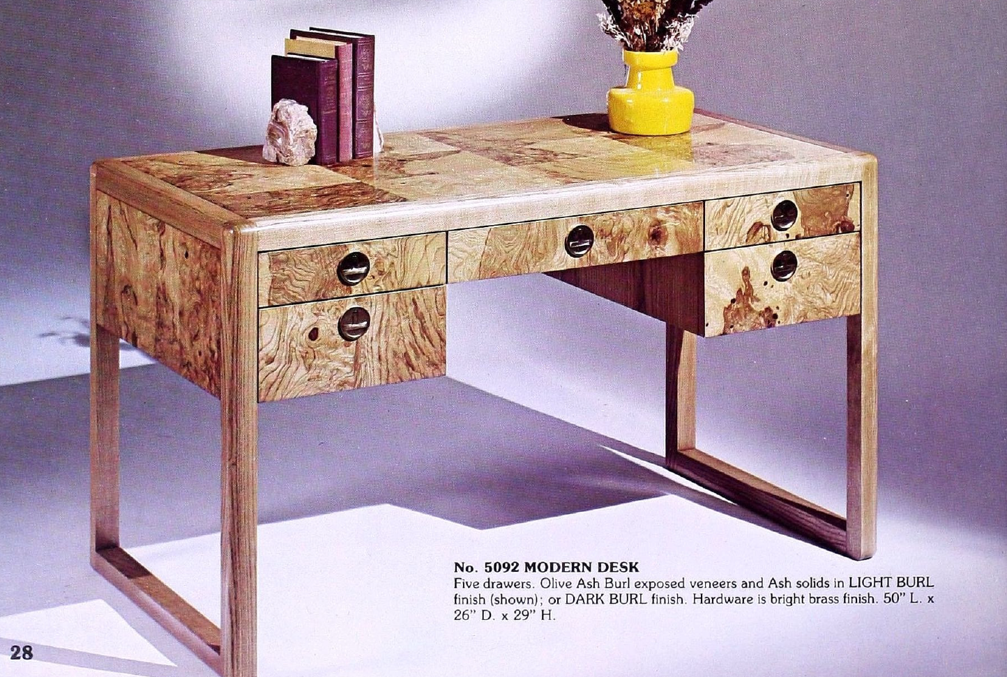 No 5092 Modern Desk from 77-78 Trade Catalog.png