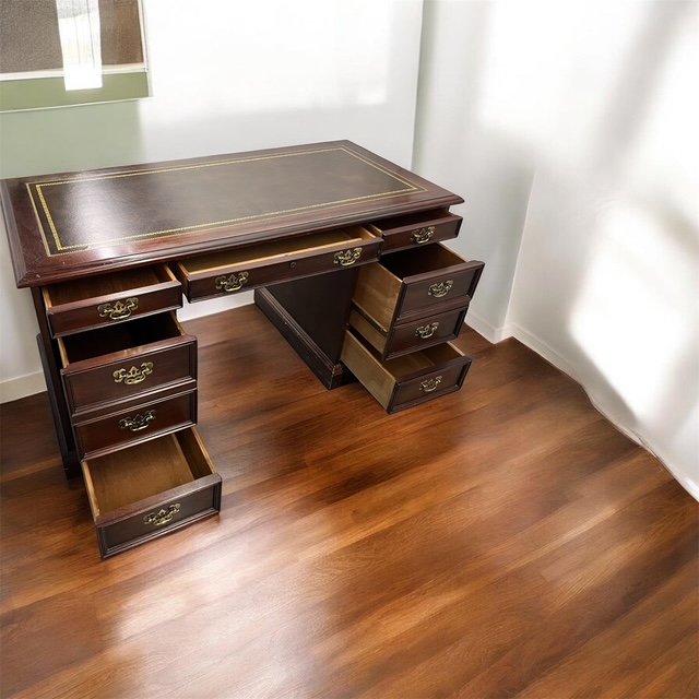 Mahogany desk drawers open.JPG