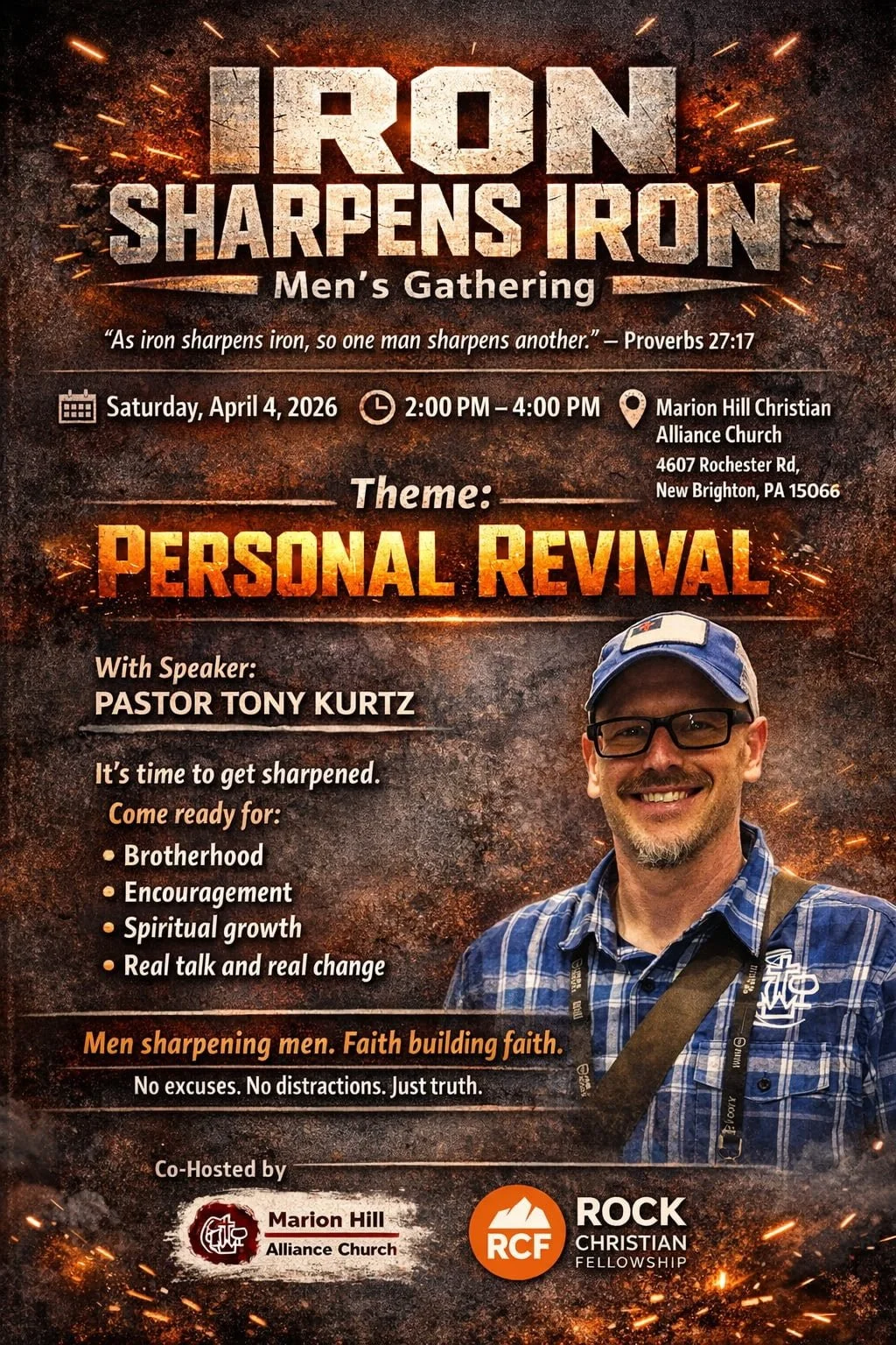 Iron Sharpens Iron: Personal Revival 