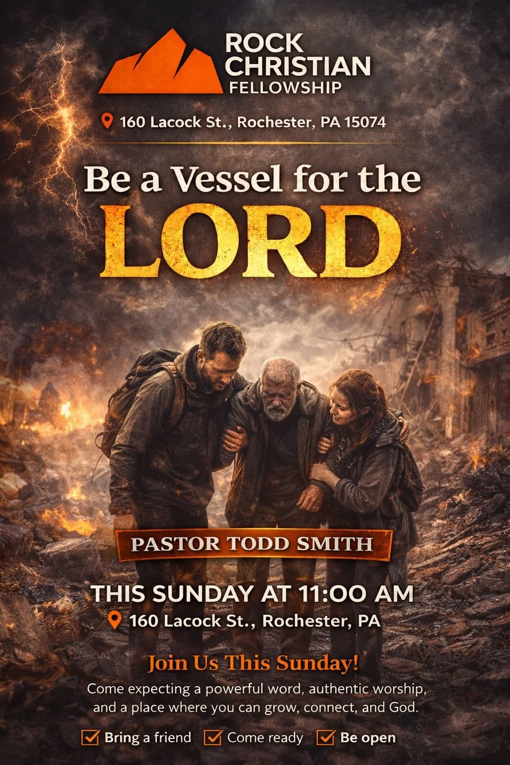Be a Vessel for the Lord