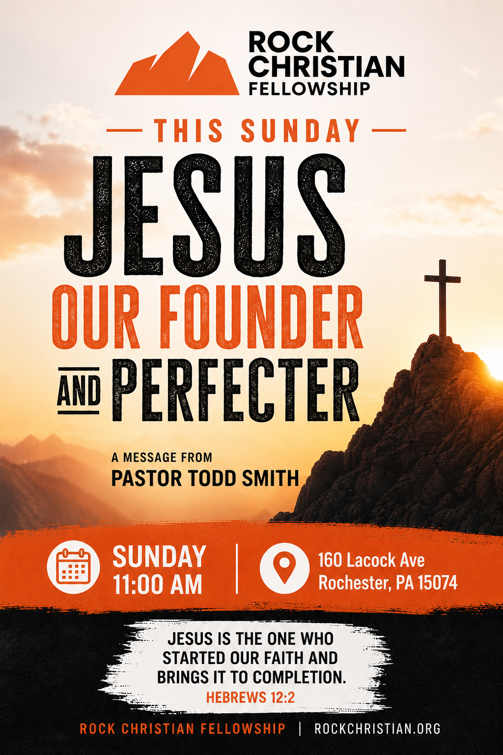 Jesus: Our Founder and Perfecter