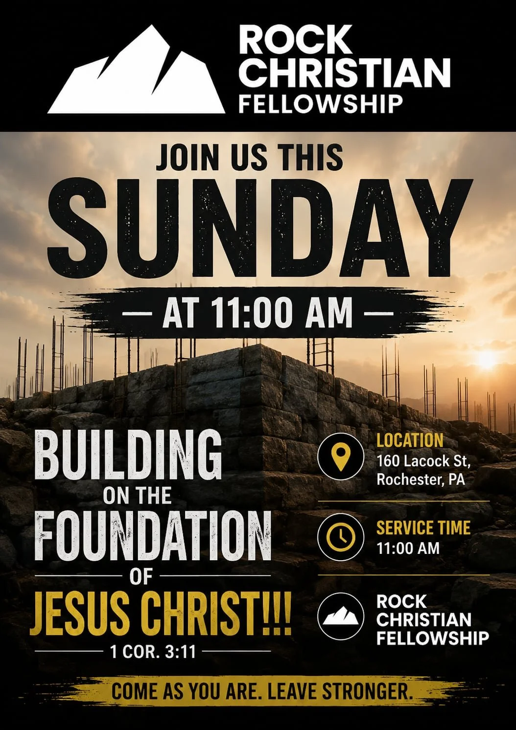 Building on the Foundation of Jesus Christ 