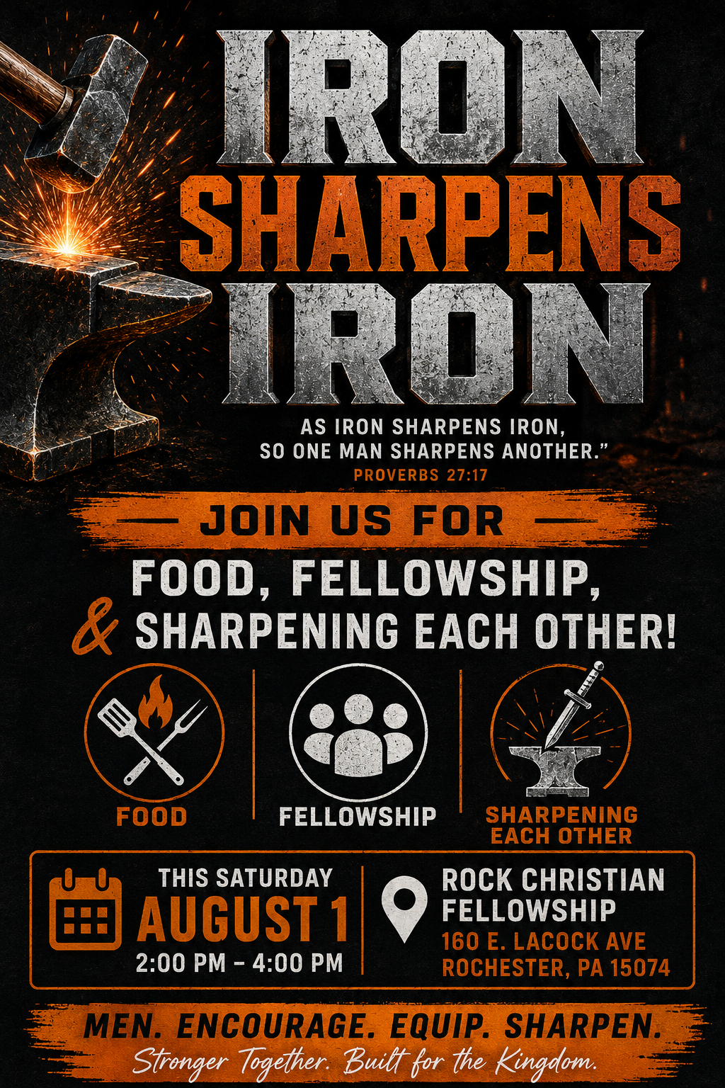 Iron Sharpens Iron 