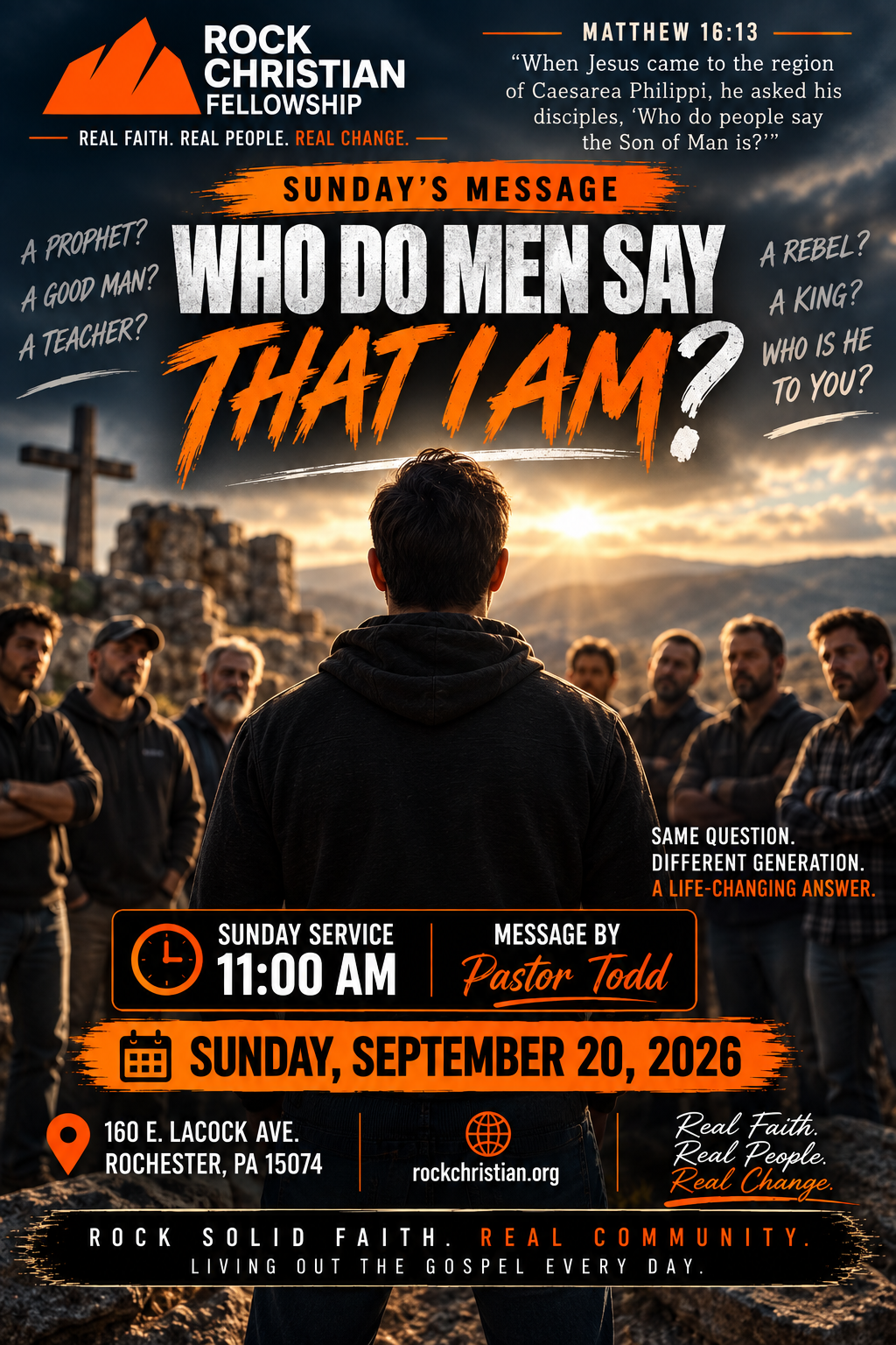 Who Do Men Say I Am? 