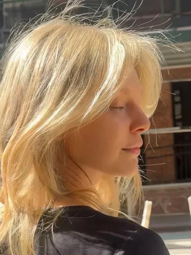 Sunkissed Blonde by Trent Matthews at Ollin Salon NYC