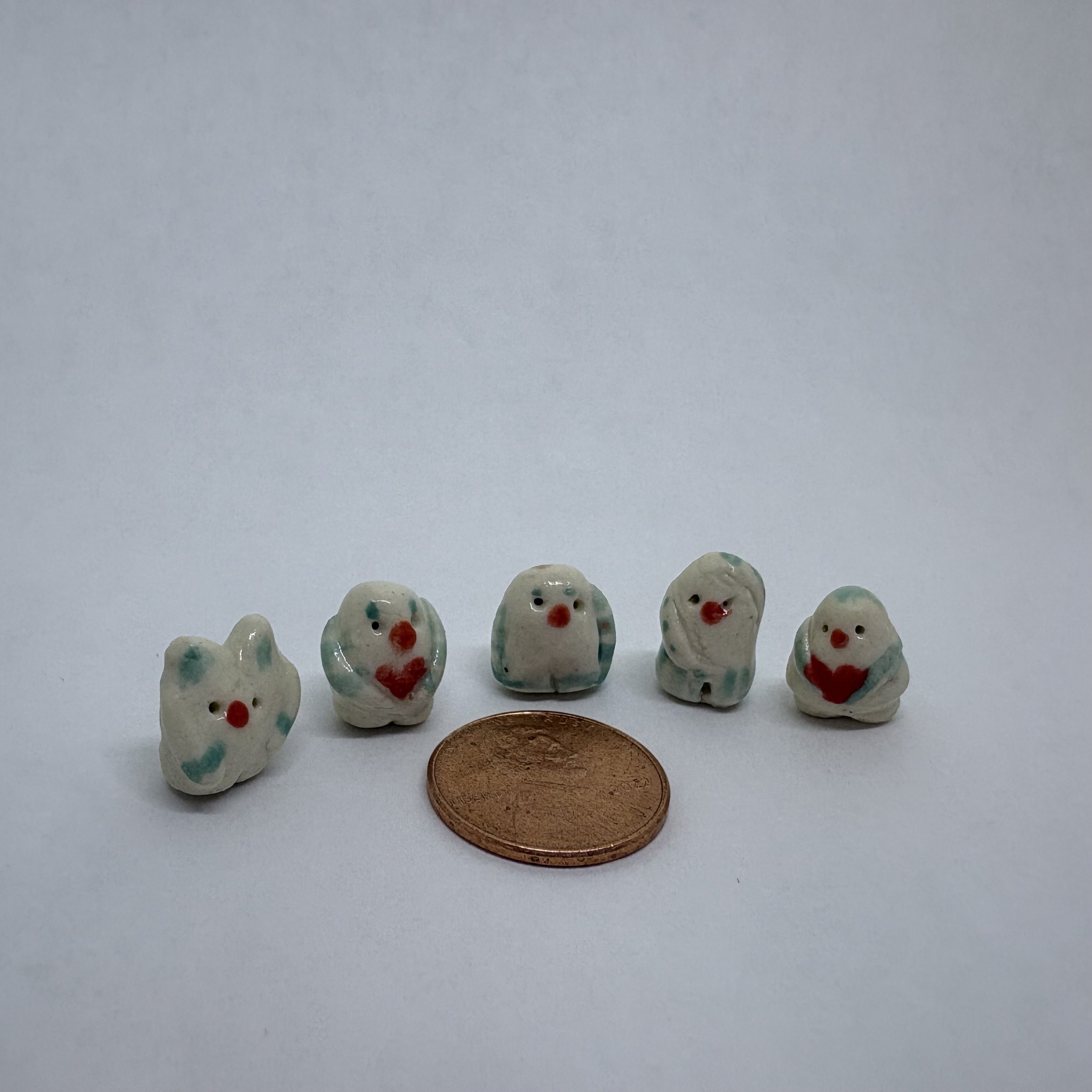 Teeny Tiny - turquoise clown