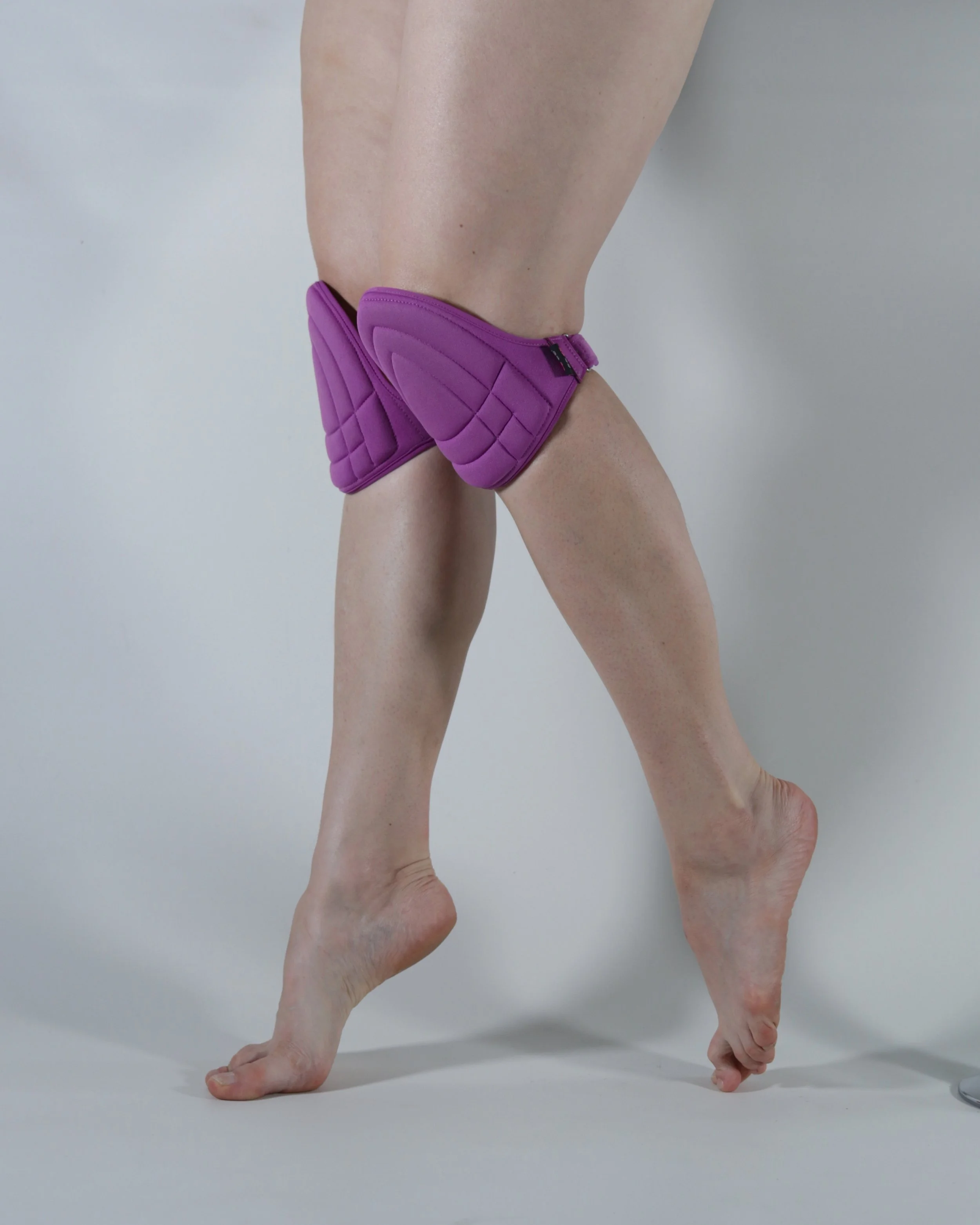 Electric Purple MyStyle Triangle Single-Strap Knee Pads