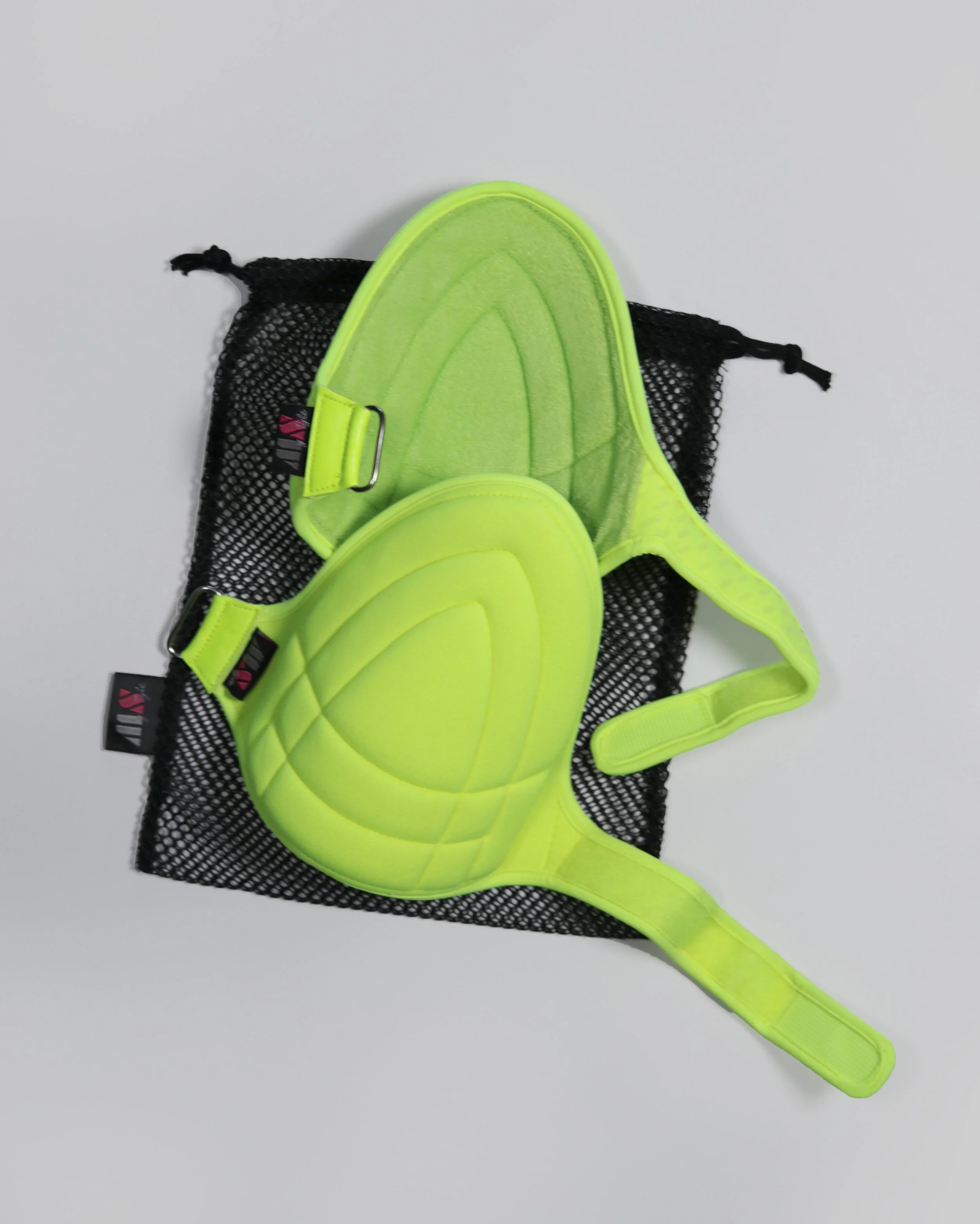 NEW! Neon Yellow MyStyle Triangle Single-Strap Knee Pads