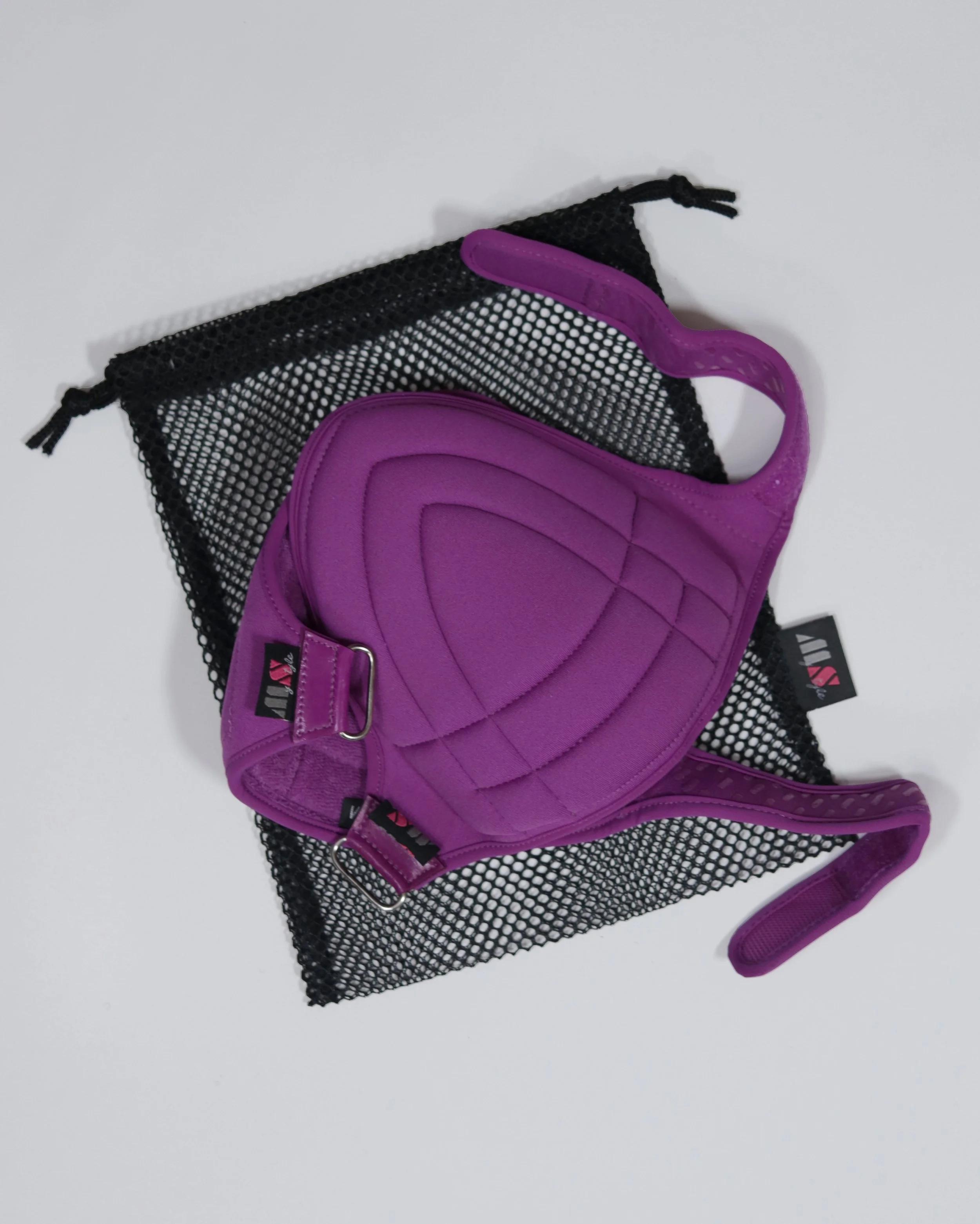 NEW! Electric Purple MyStyle Triangle Single-Strap Knee Pads