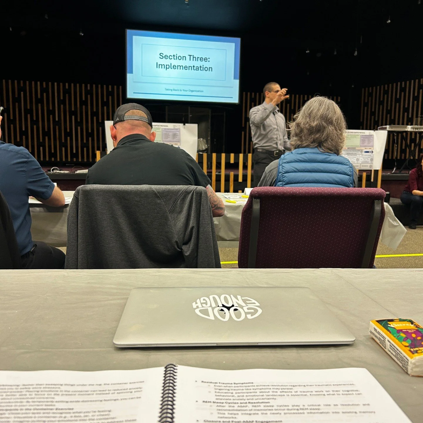 Wrapping up the fourth and final day of ASAP training with Dr. Stephanie Conn in Salem, Oregon, and feeling deeply honored to have been part of such a transformative experience. 💙 To be welcomed into a space where everyone showed up with courage, vu