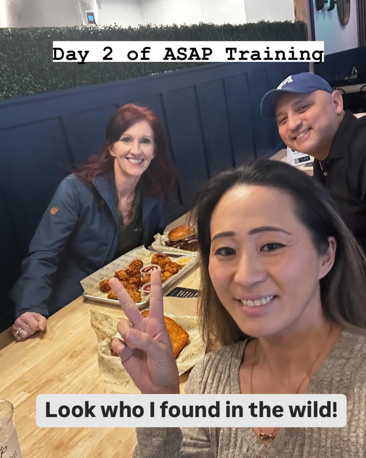 Second day even better than the first! Got to experience ASAP firsthand. And as an EMDR-trained clinician, I am floored at how much progress can be made. This is the real deal people!
#firstrespondermentalhealth #policementalwellness #firementalhealt