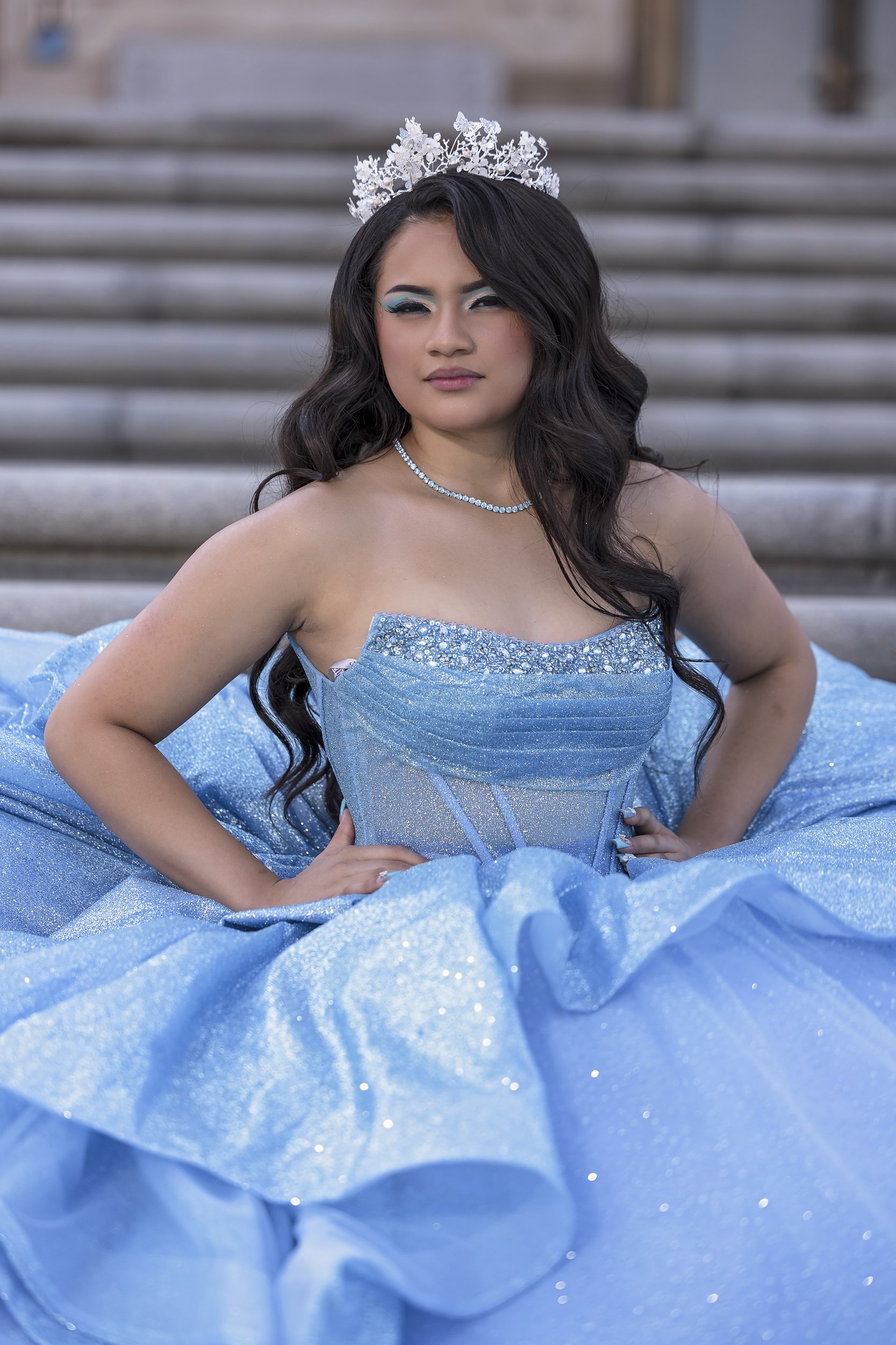 Quinceañera photography session at the White River Canal historic building in Indianapolis IN – Sweet 15 portraits by Eli Mestas