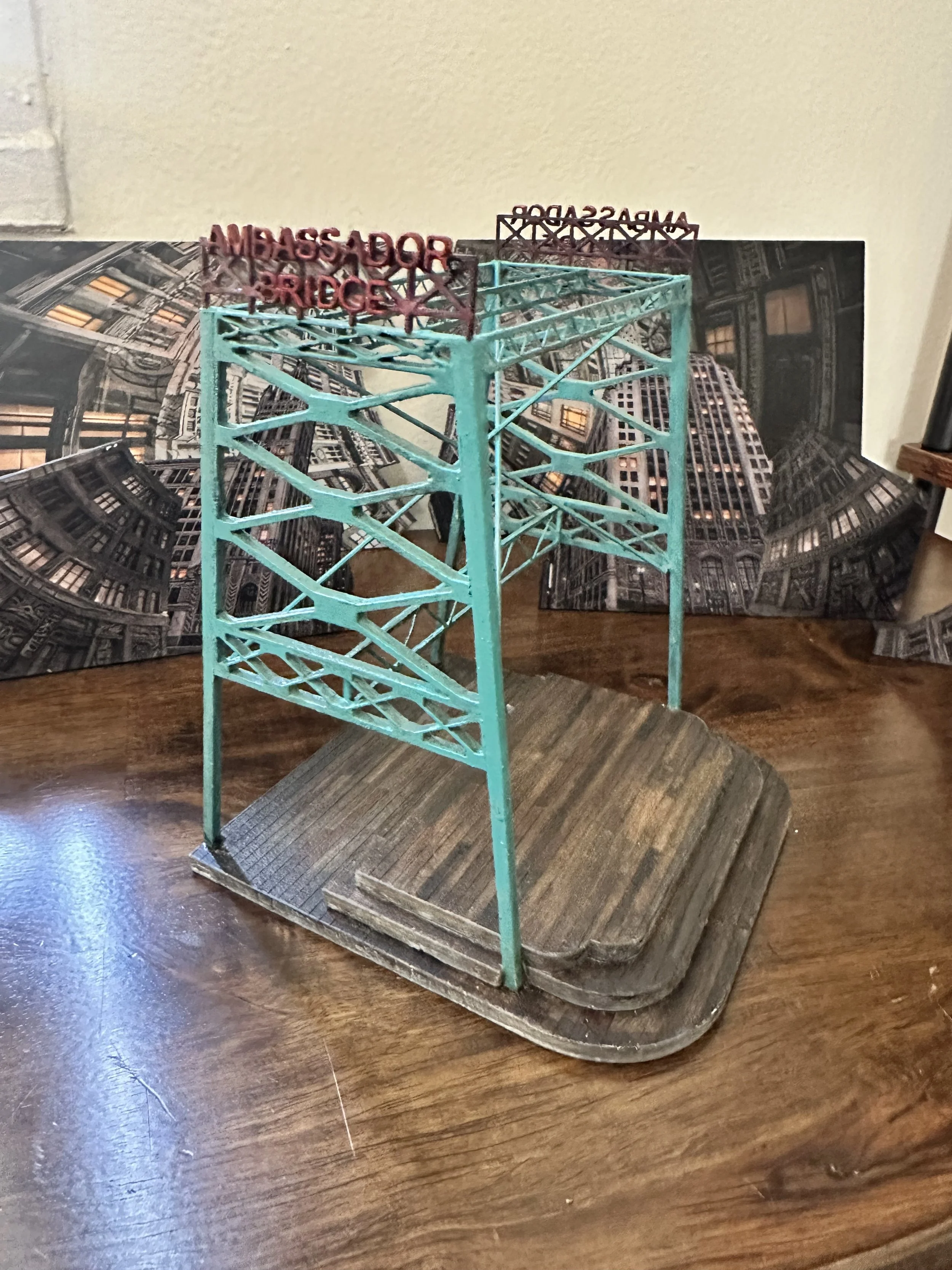 1/4" Scale Model Pieces- AIN'T TOO PROUD- Designed by Ed Haynes, The Muny 2026
