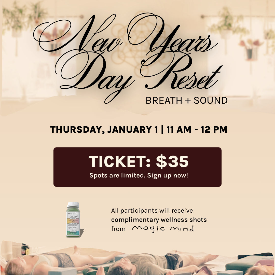 New Year's Day Reset: Breath + Sound