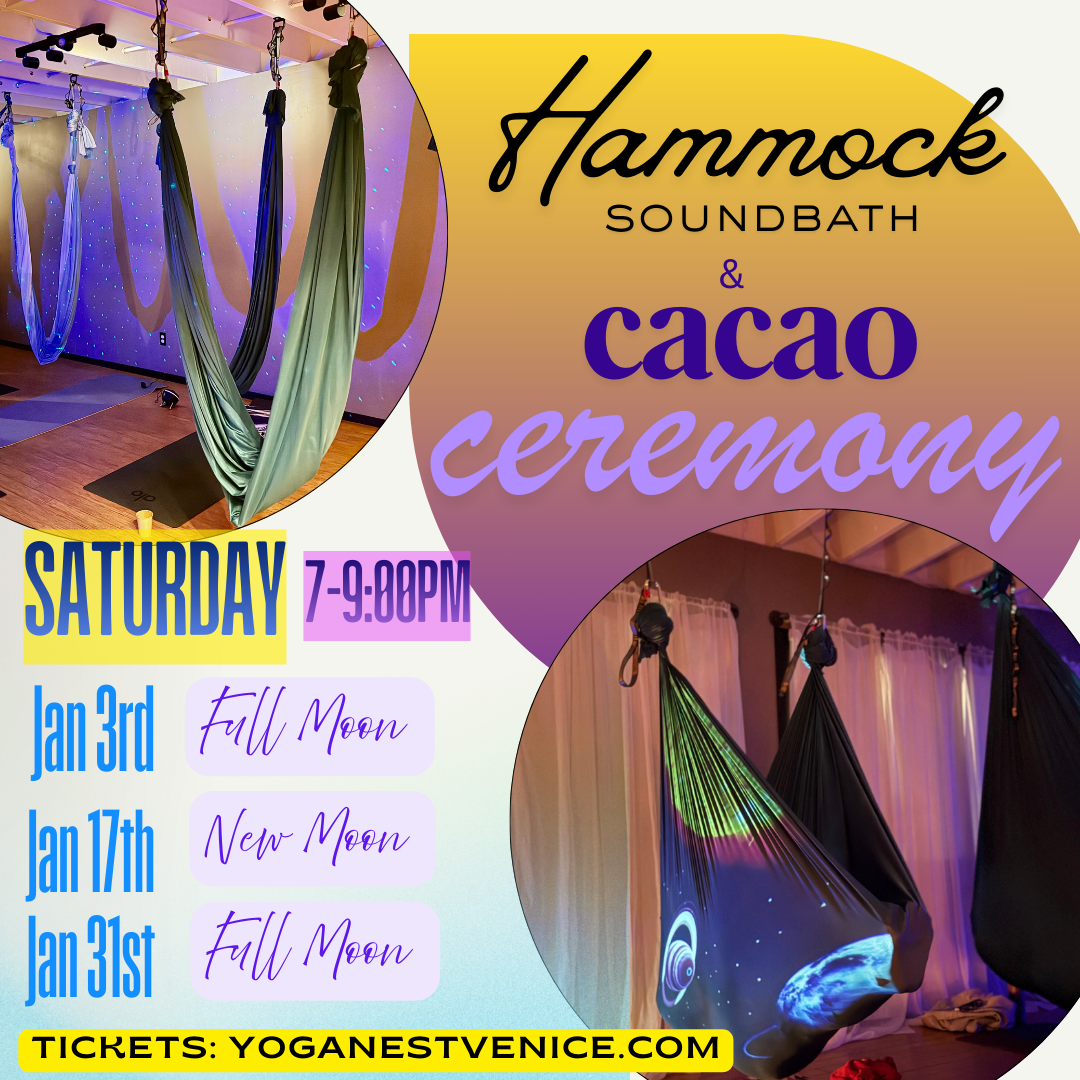 Hammock Soundbath + Cacao Ceremony