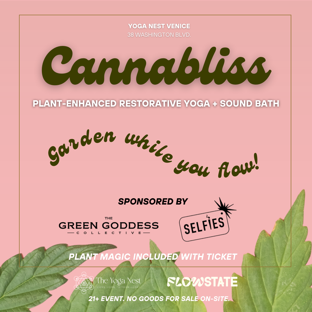 cannabliss: uplifted restorative yoga + sound bath