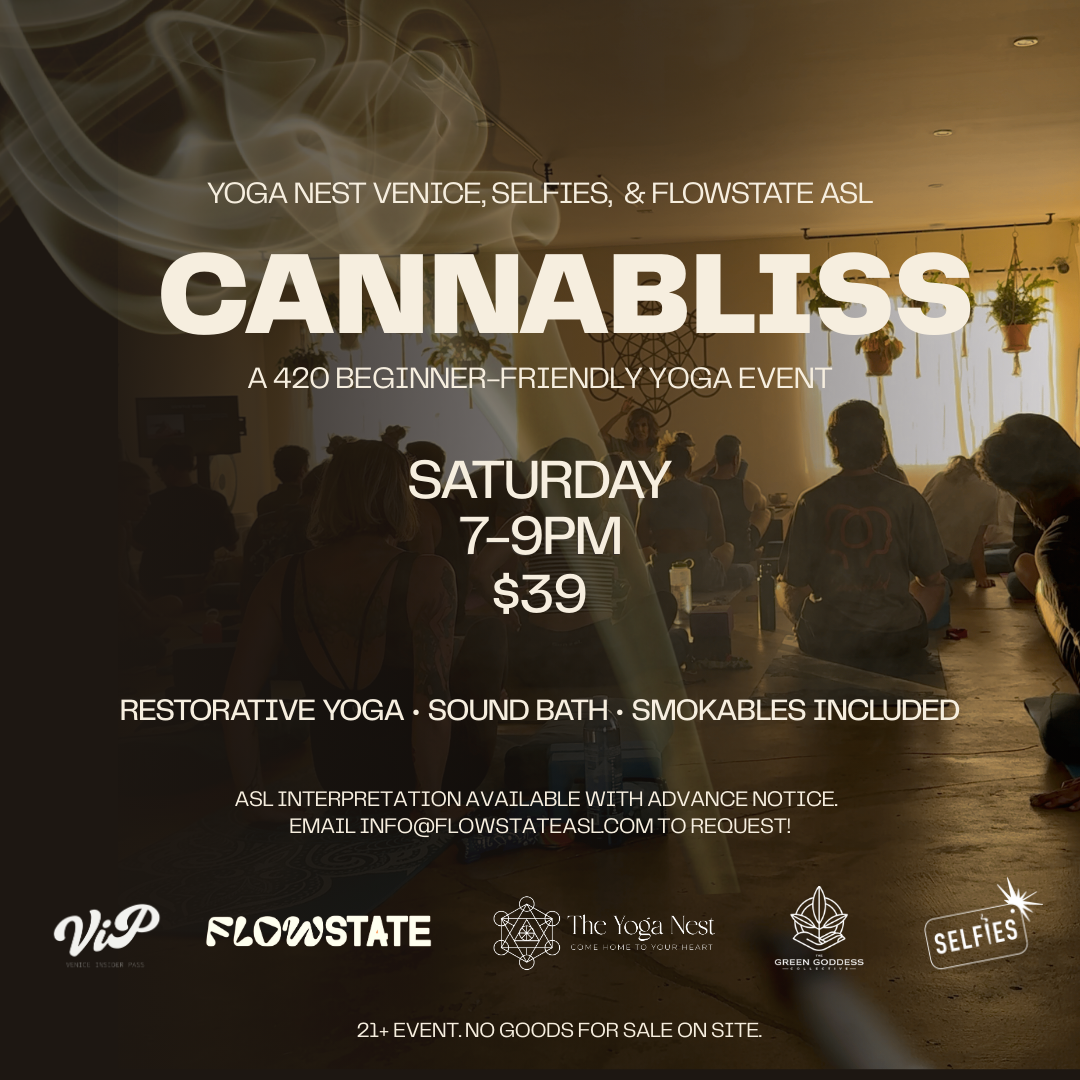 cannabliss: uplifted restorative yoga + sound bath