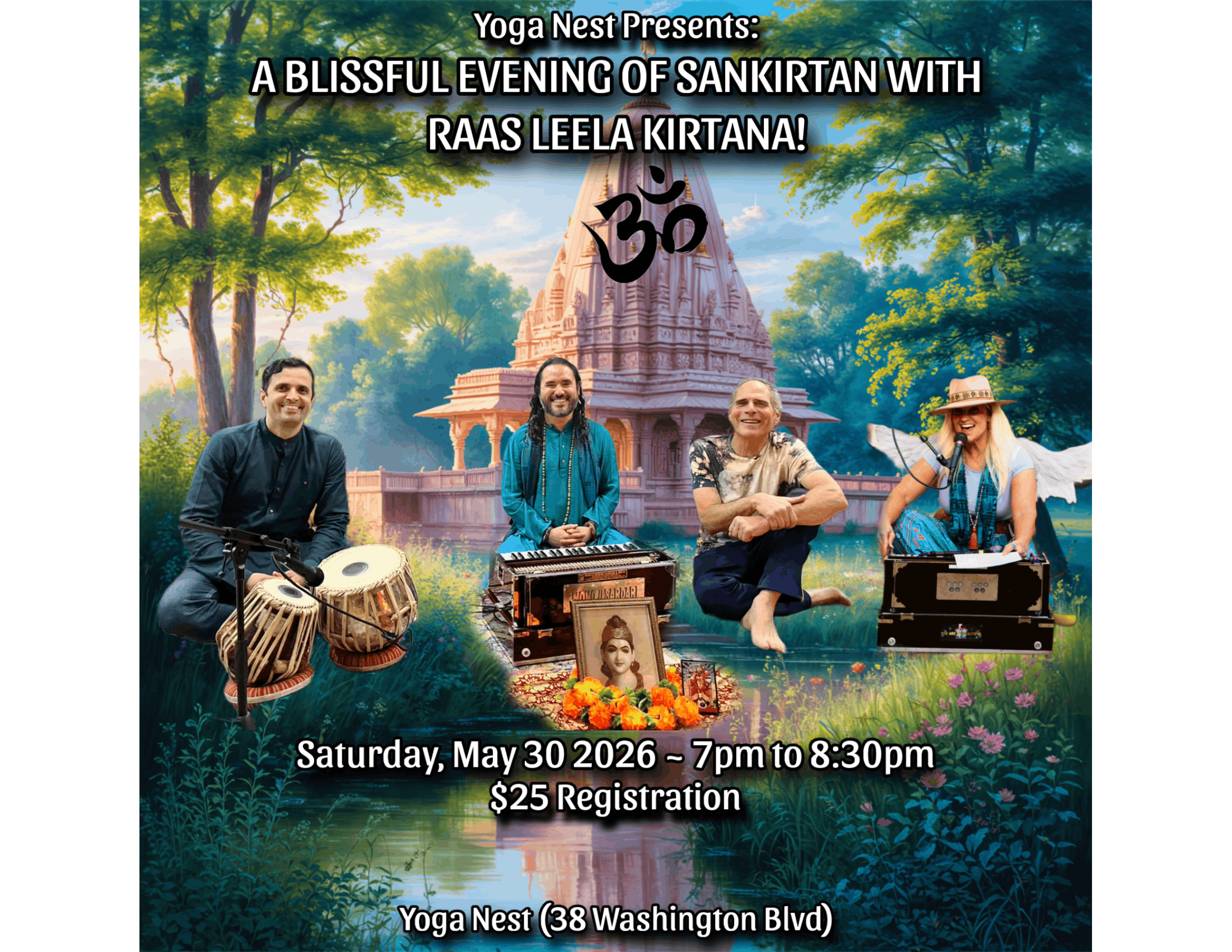 A Blissful Evening of Sankirtan
