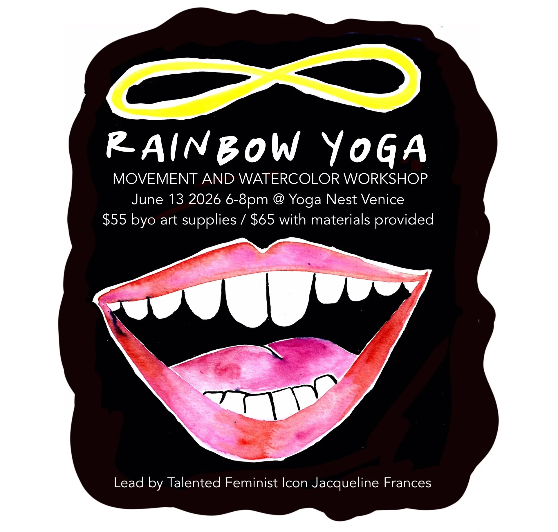 RAINBOW YOGA: Movement and Watercolor Workshop