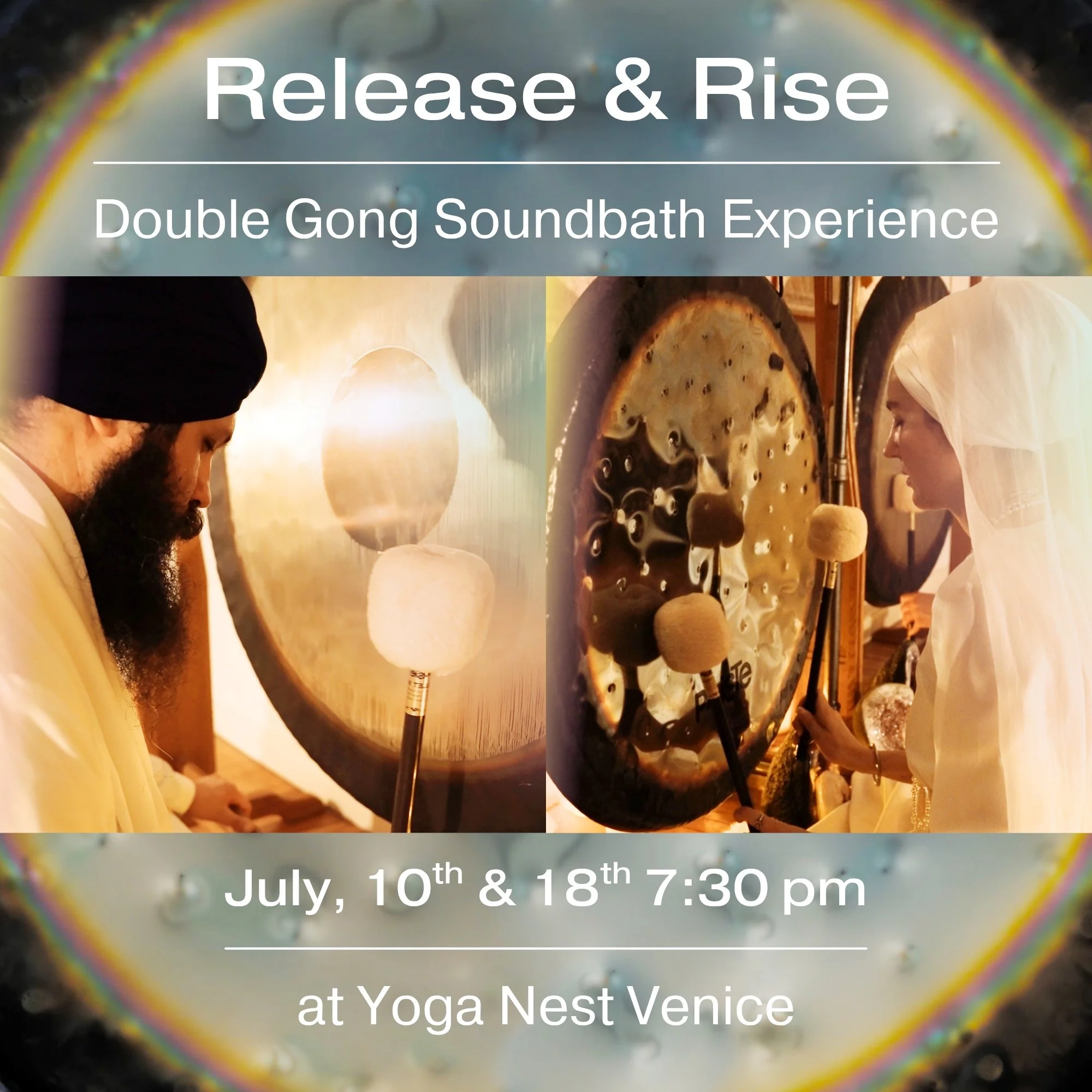 Release and Rise: A Double Gong Sound Bath Experience