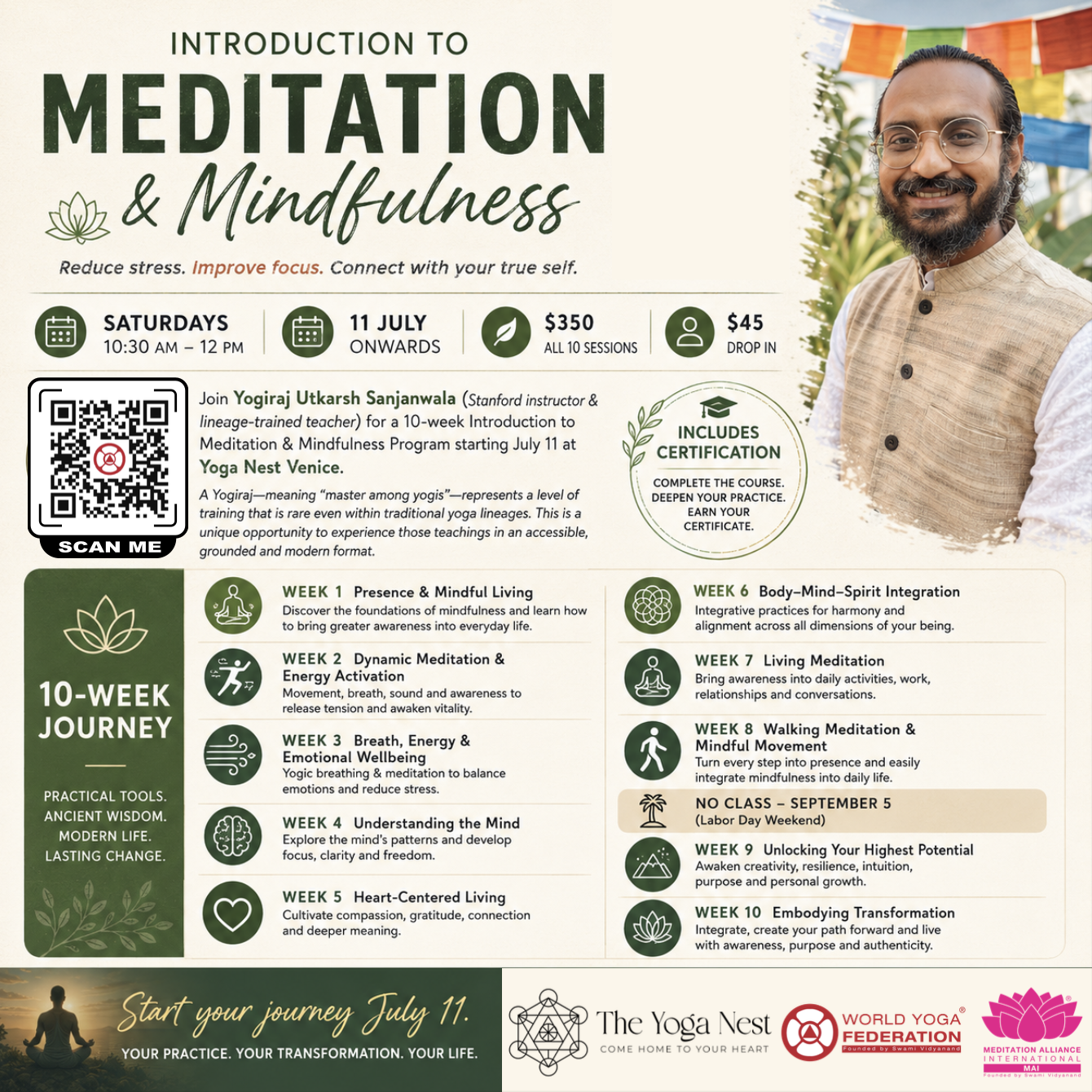Introduction to Meditation &amp; Mindfulness