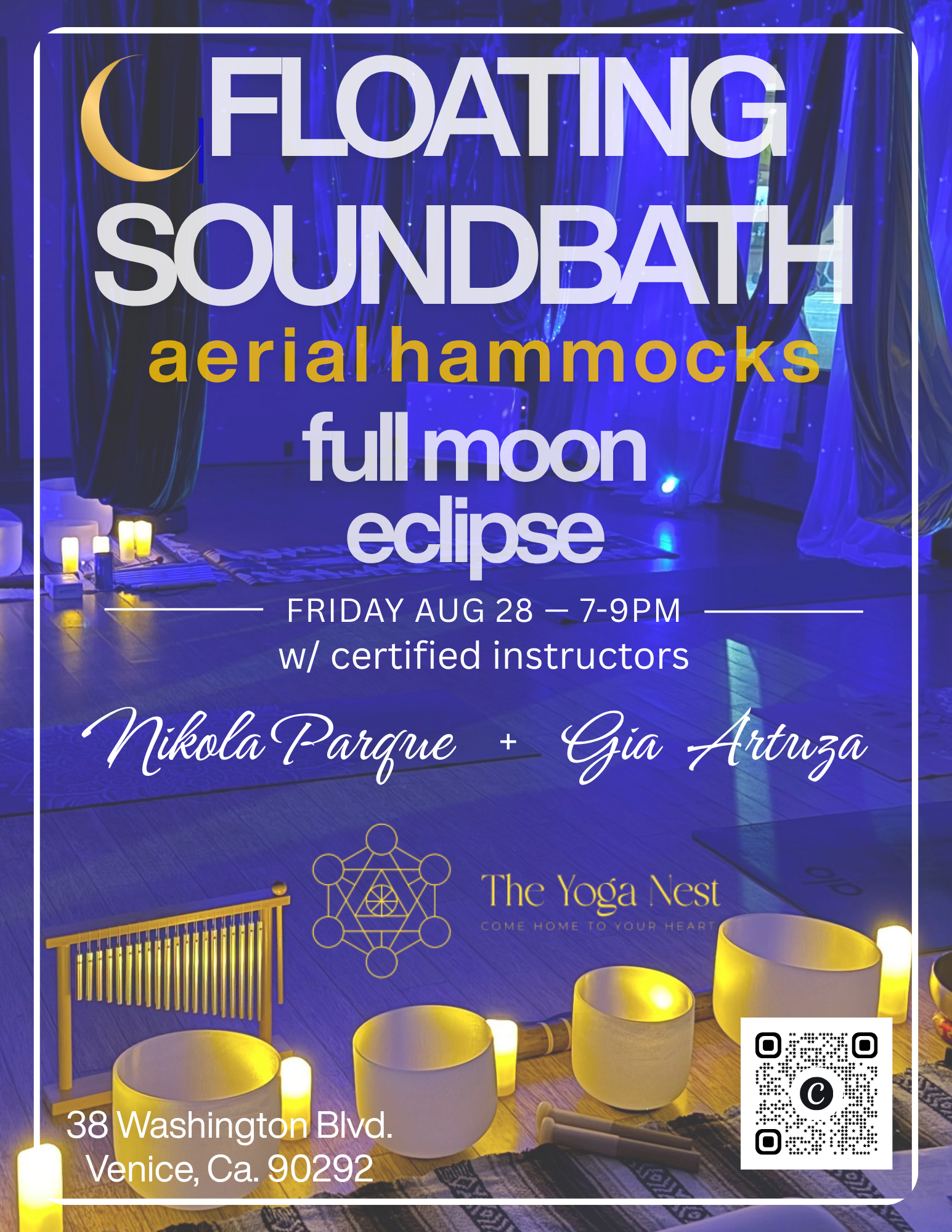 Full Moon Eclipse Floating Soundbath 