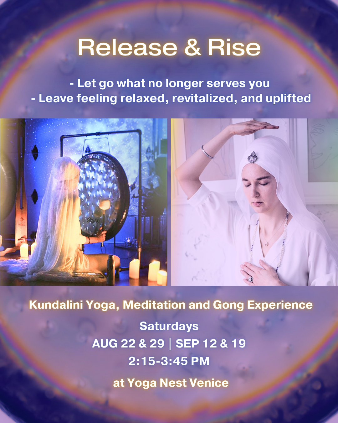 Release and Rise: Kundalini Yoga, Meditation and Gong Experience with Prem Amrit