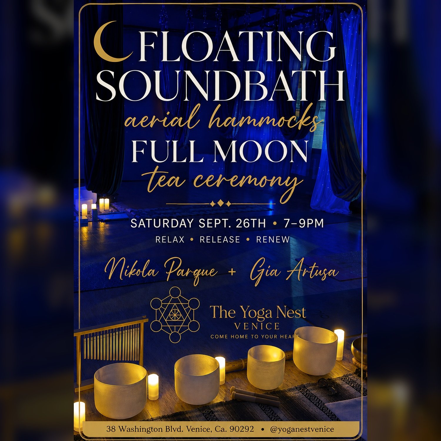 Full Moon Floating Sound Bath
