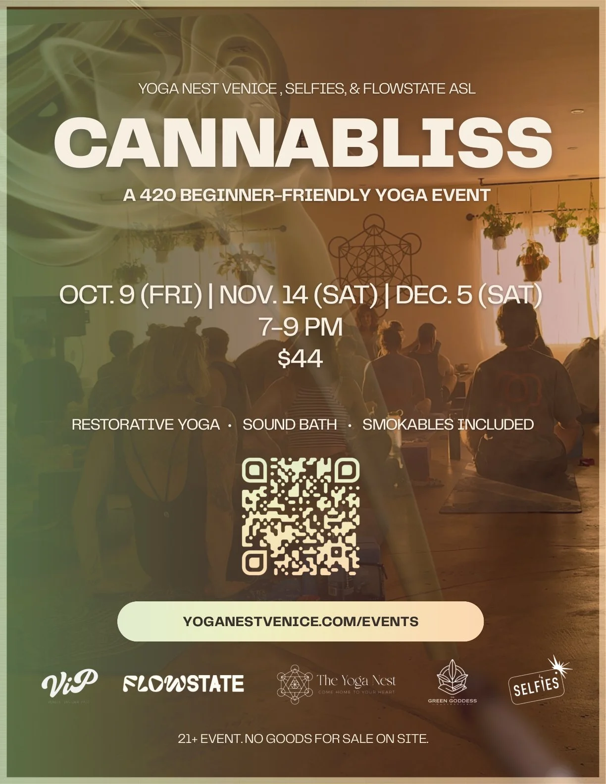 cannabliss: 420 slow flow yoga + sound bath