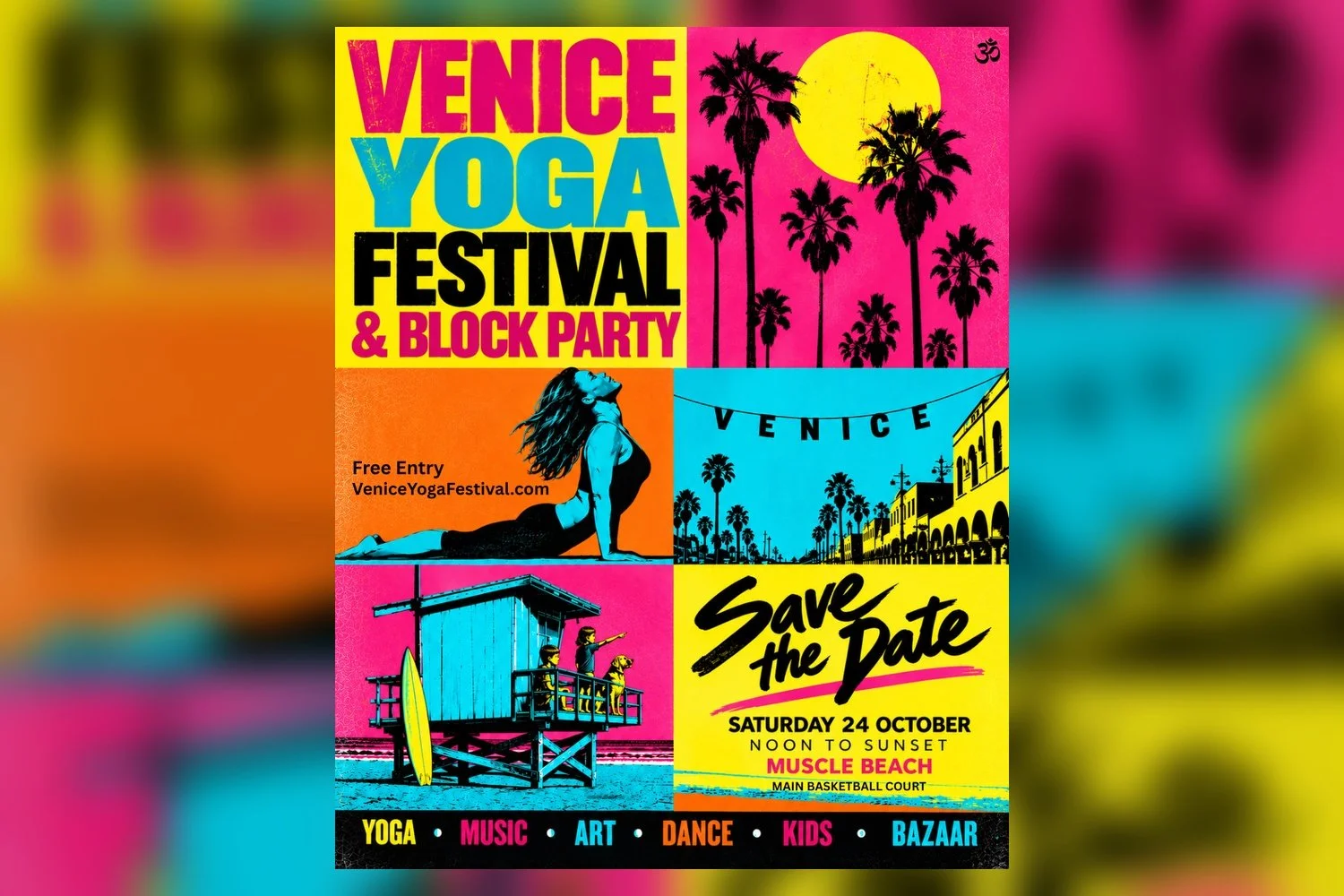 VENICE YOGA FESTIVAL & BLOCK PARTY