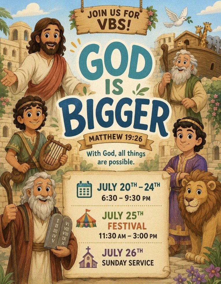 God Is Bigger! Vacation Bible School 2026