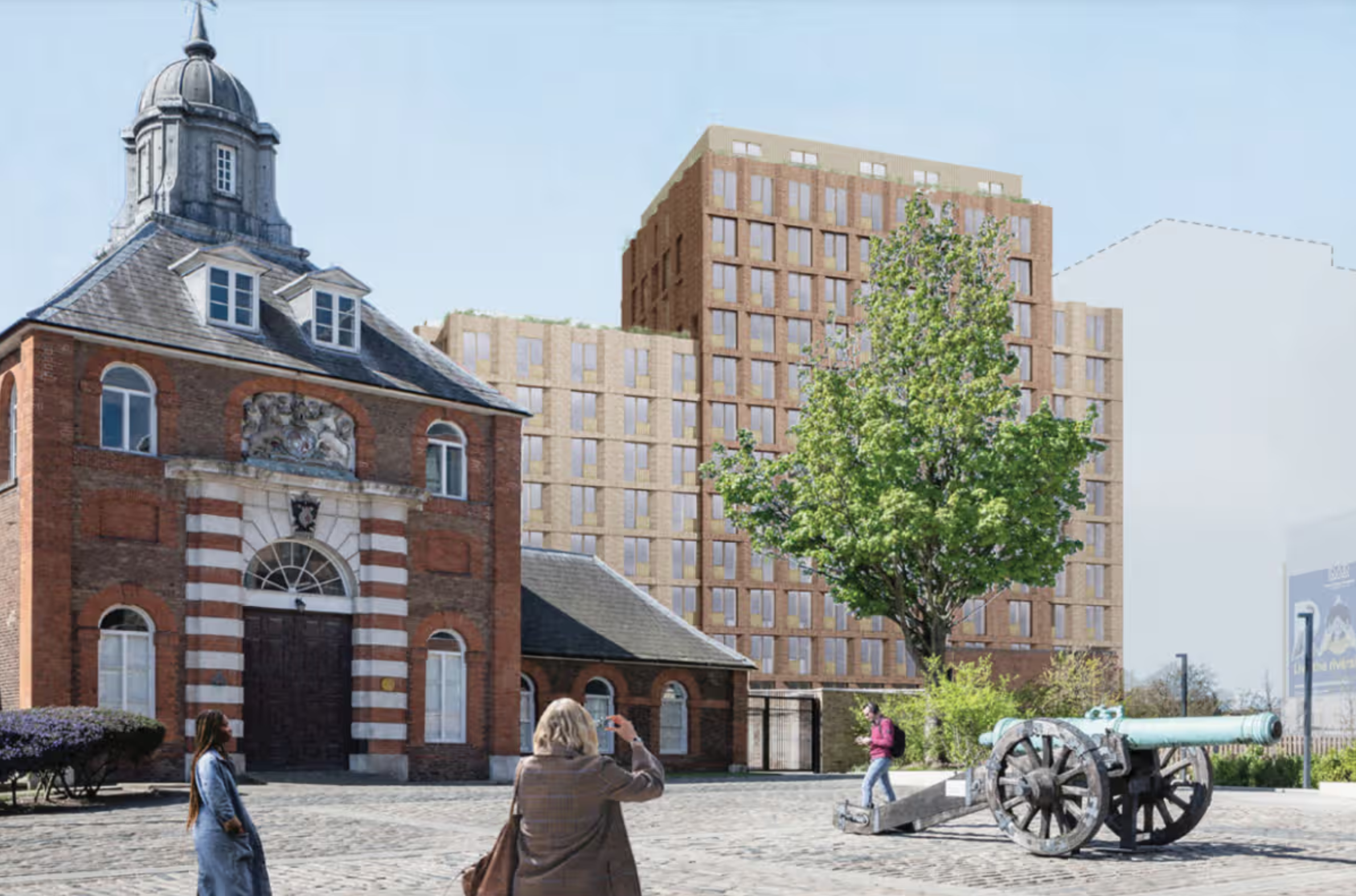 Catholic club will be bulldozed as Woolwich student halls with 298 beds approved