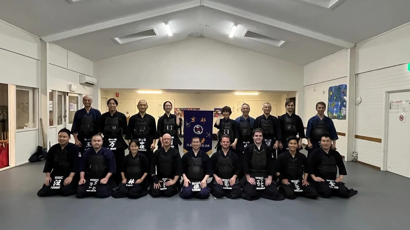 Steve sensei,Anthony sensei and WSKC member came for a joint keiko last night. We conducted shiai keiko in preparation for next month&rsquo;s NSW State championship. The matches were intense, just like the real thing, and it was a great practice. We 