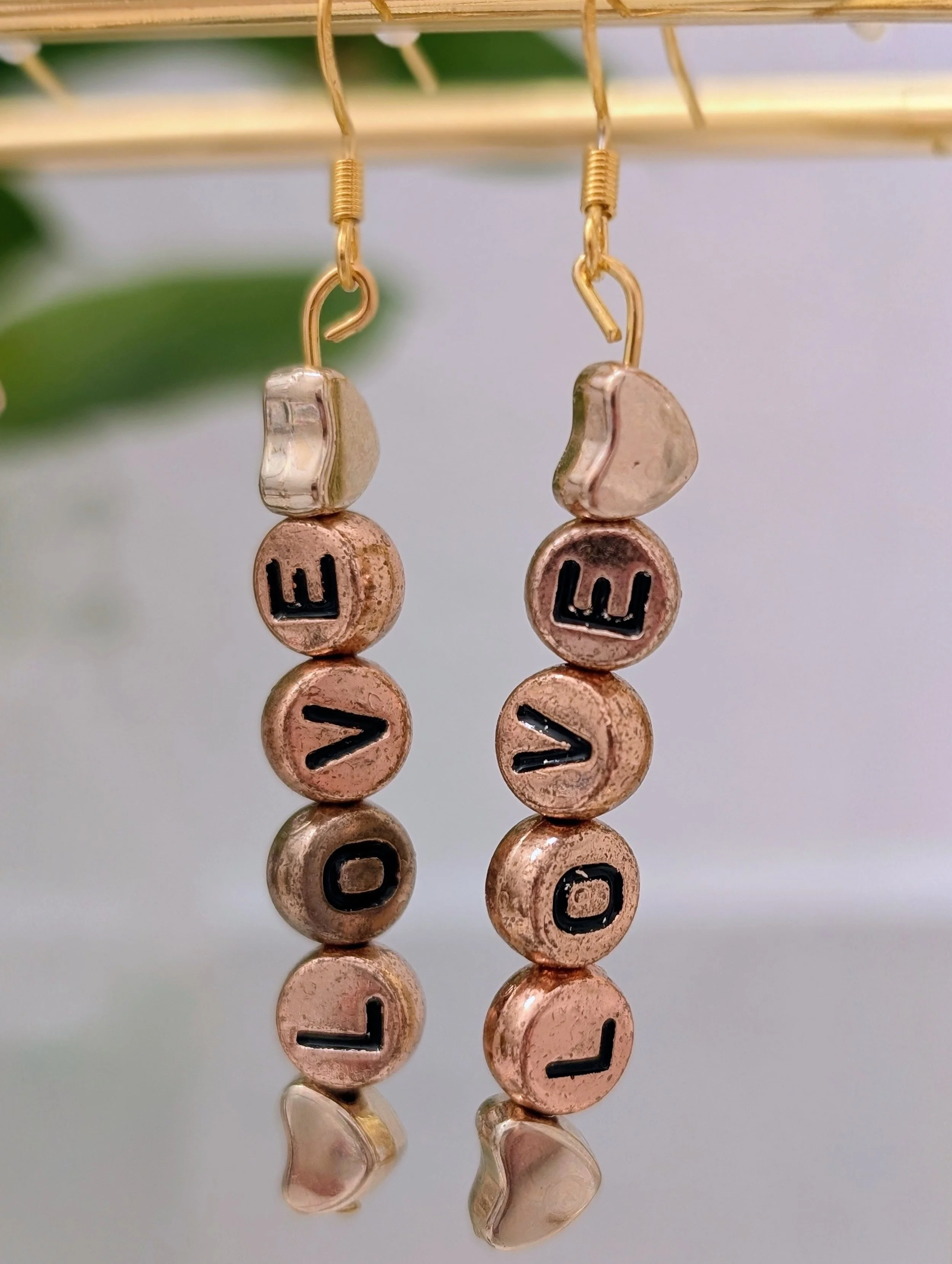 Friendship 'Bracelet' Love Earrings