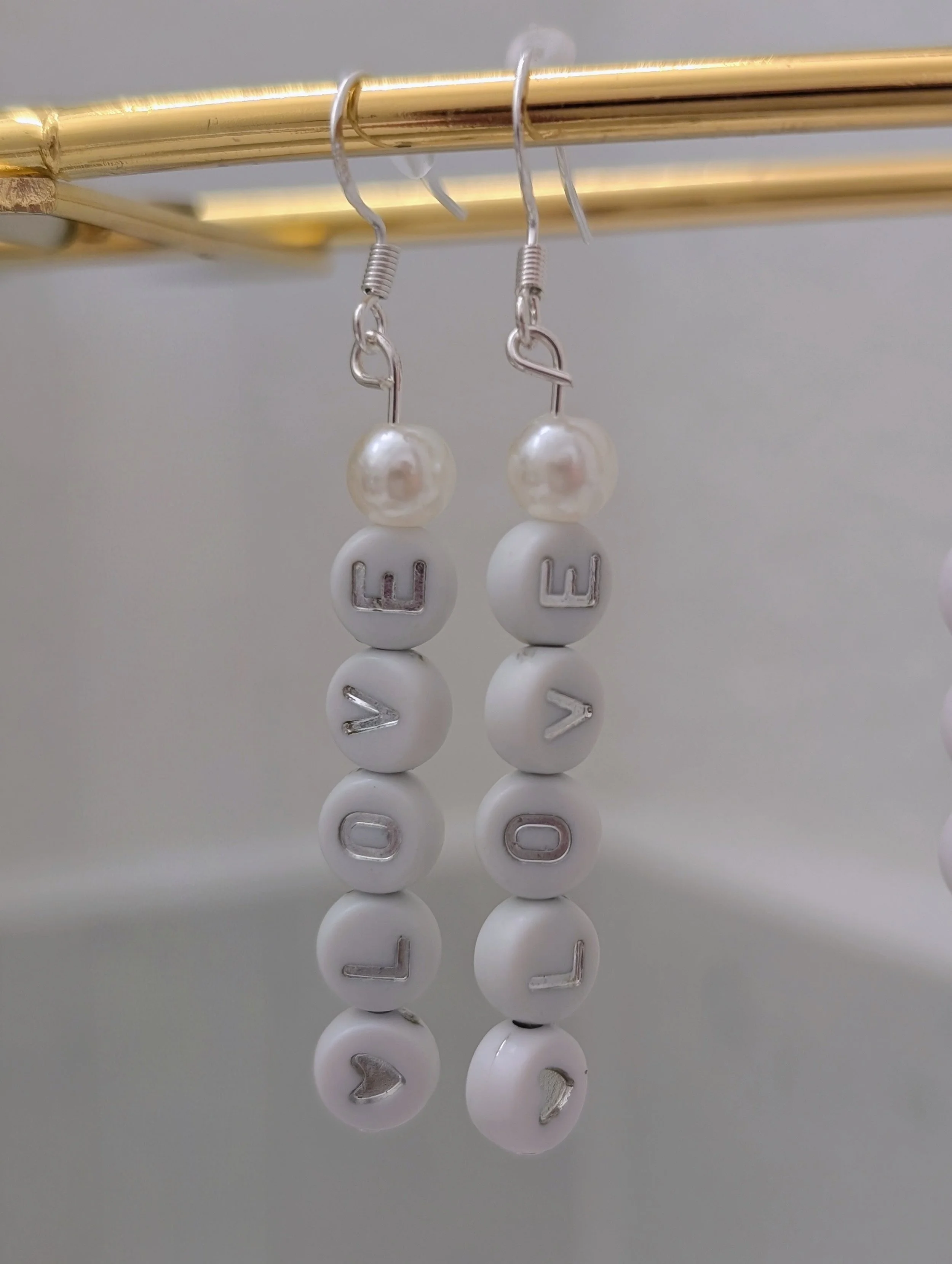 Friendship 'Bracelet' Love Earrings