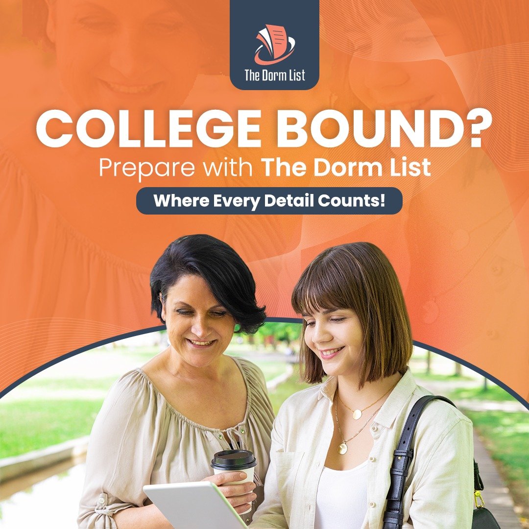 Kickstart your college journey stress-free with The Dorm List! 🎓

Easily create your customised dorm essentials list and easily manage your move-in day.📦

🙌 Download our app today for expert guidance and a seamless dorm shopping experience. 

Say 