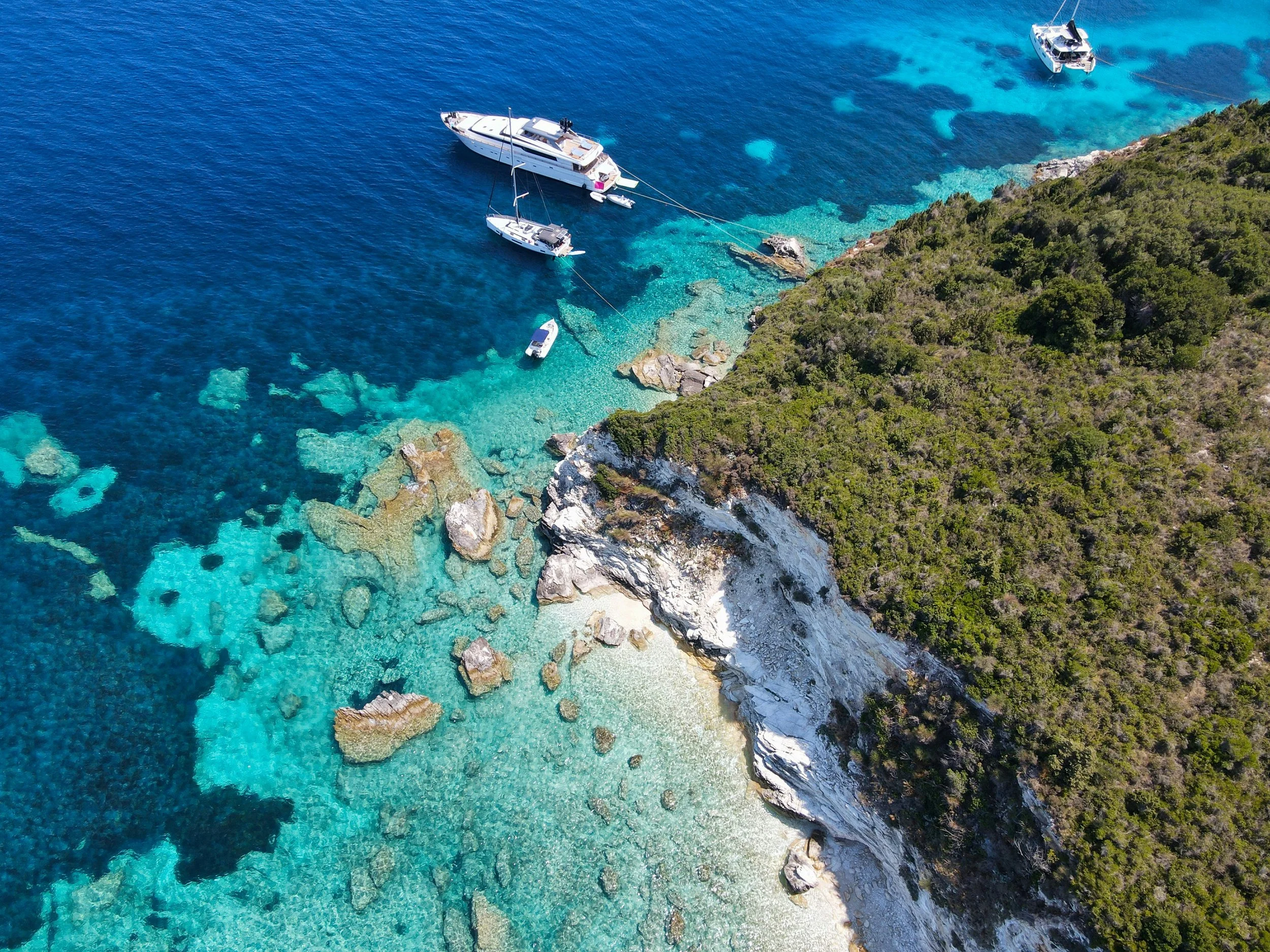 Paxos &amp; Antipaxos yacht experience: Discovering the Ionian through privacy and effortless luxury