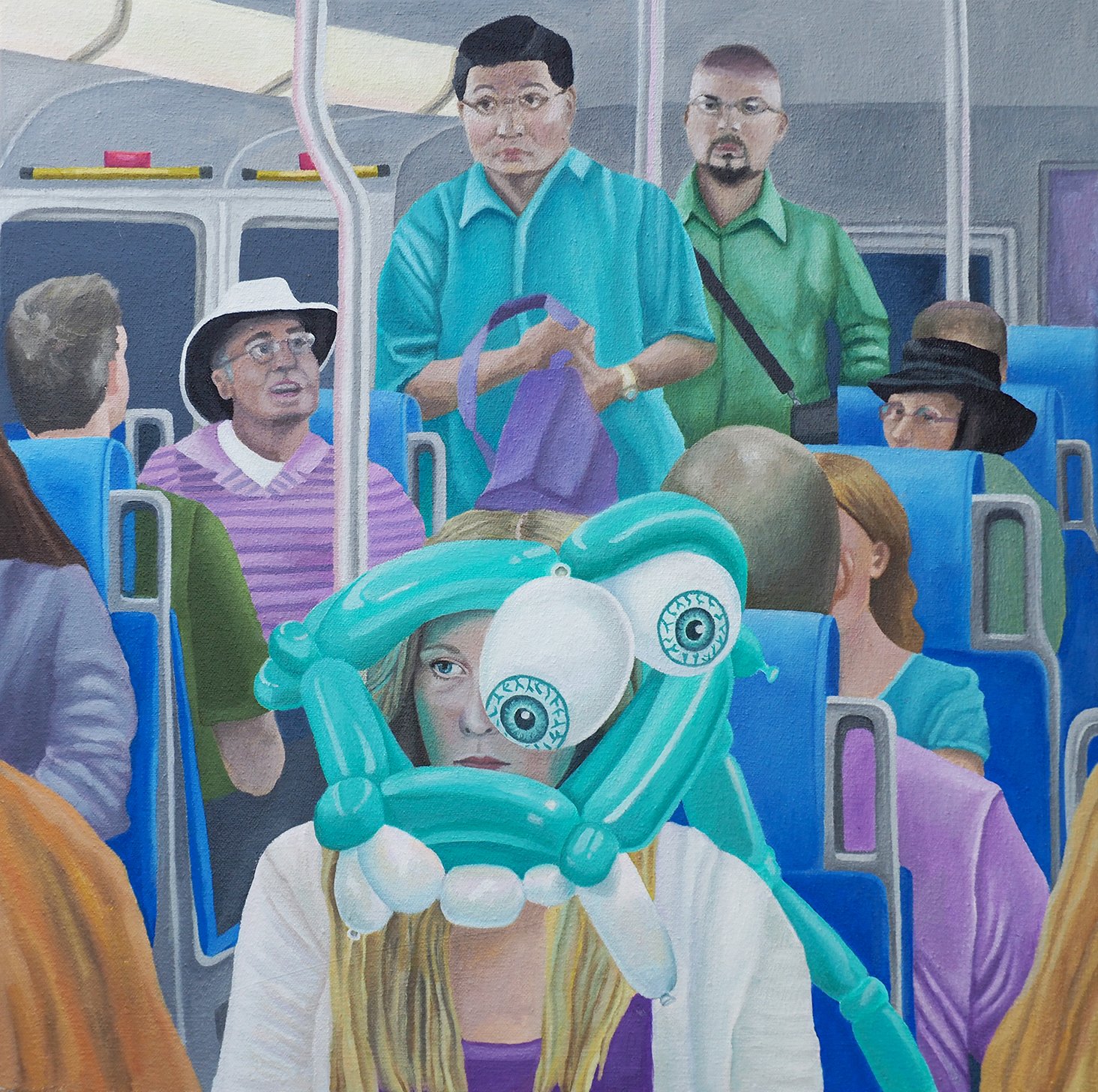 Reid/41cm x 41cm/oil on canvas