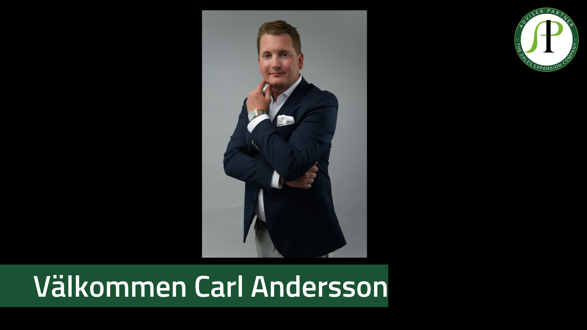 Välkommen till teamet, Carl Andersson