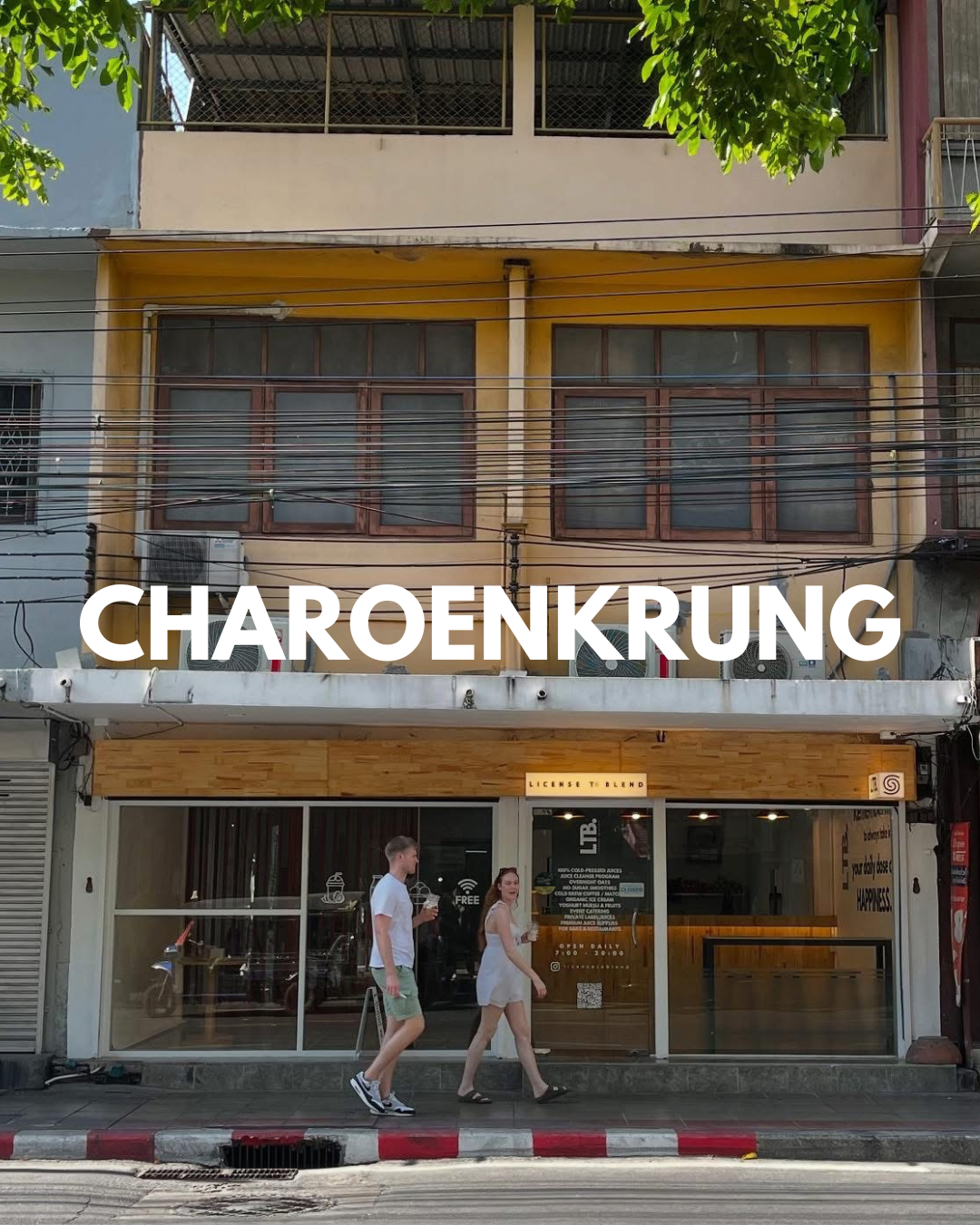 LTB. cold-pressed juice bar Charoenkrung
