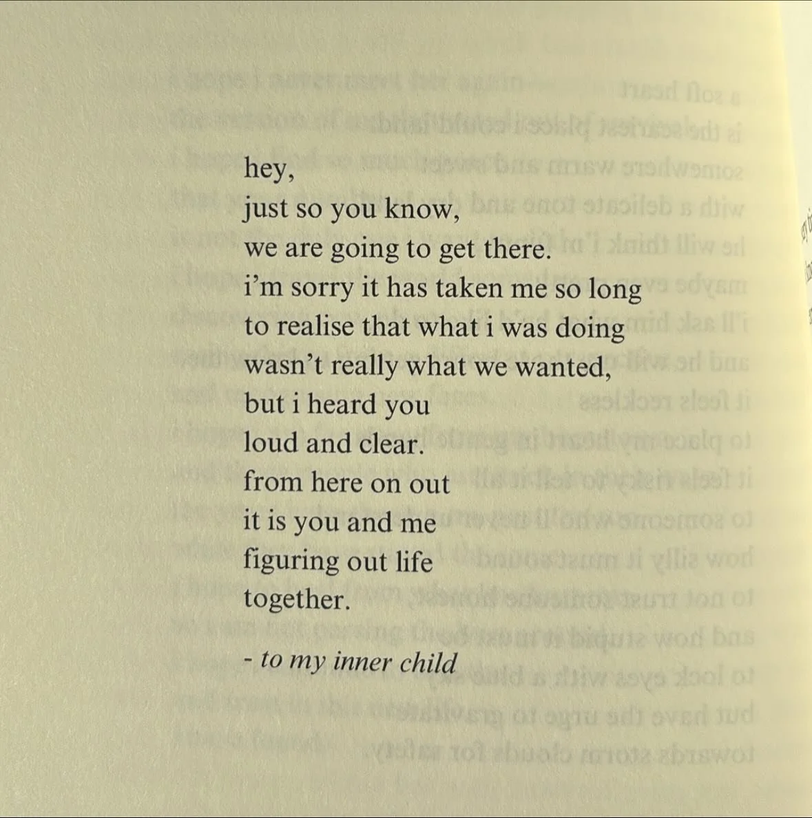 to my inner child…🤍
from my book ‘growing’ by katie cecilia on amazon 🌱
🏷️: #originalpoetry #poetry #poetrycommunity #healingpoetry #healingpoem #healingquotes #writersofinstagram #poetsofinstagram #poetrybook #poetrybooks #ex