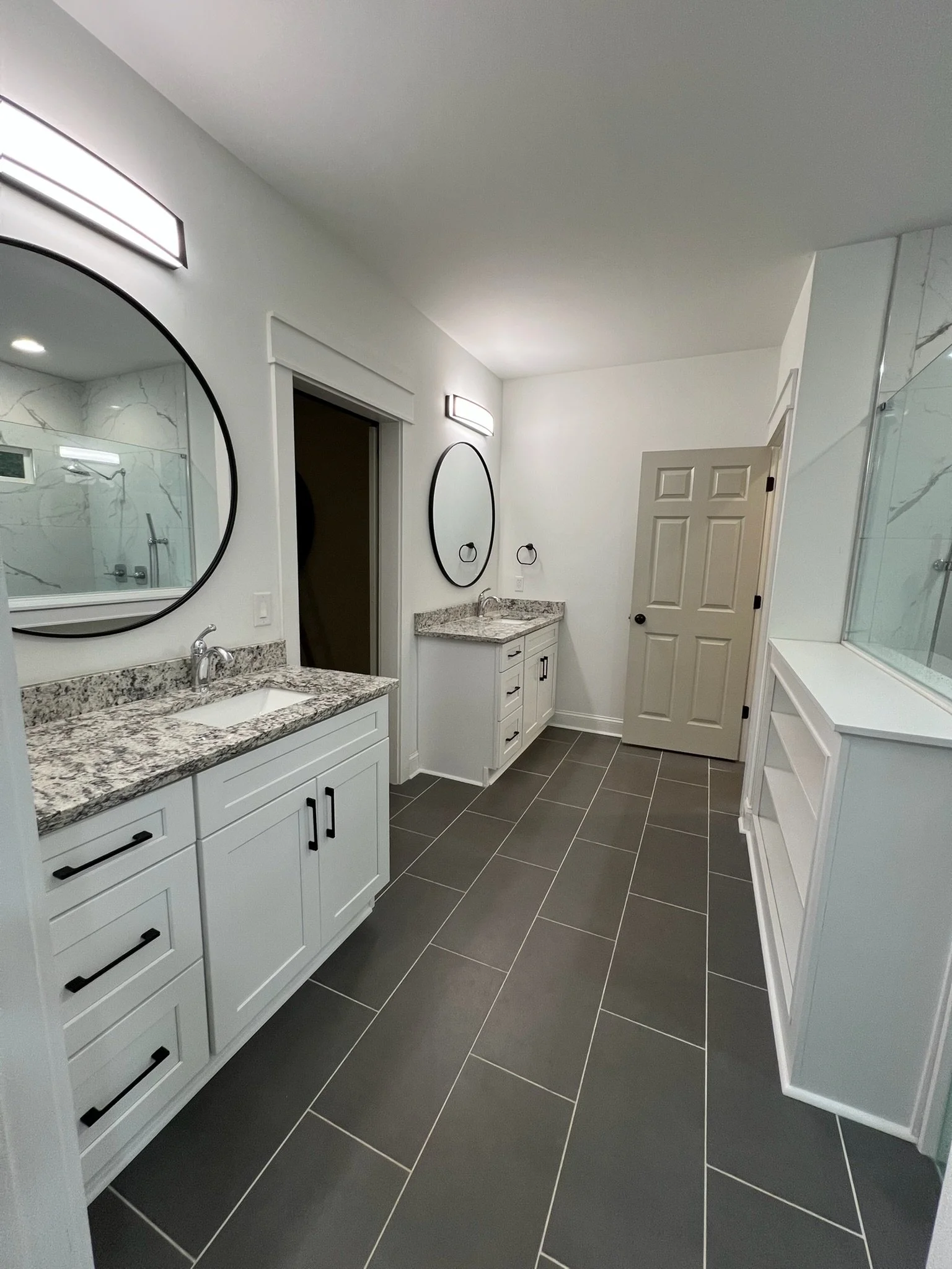 Updated master bathroom