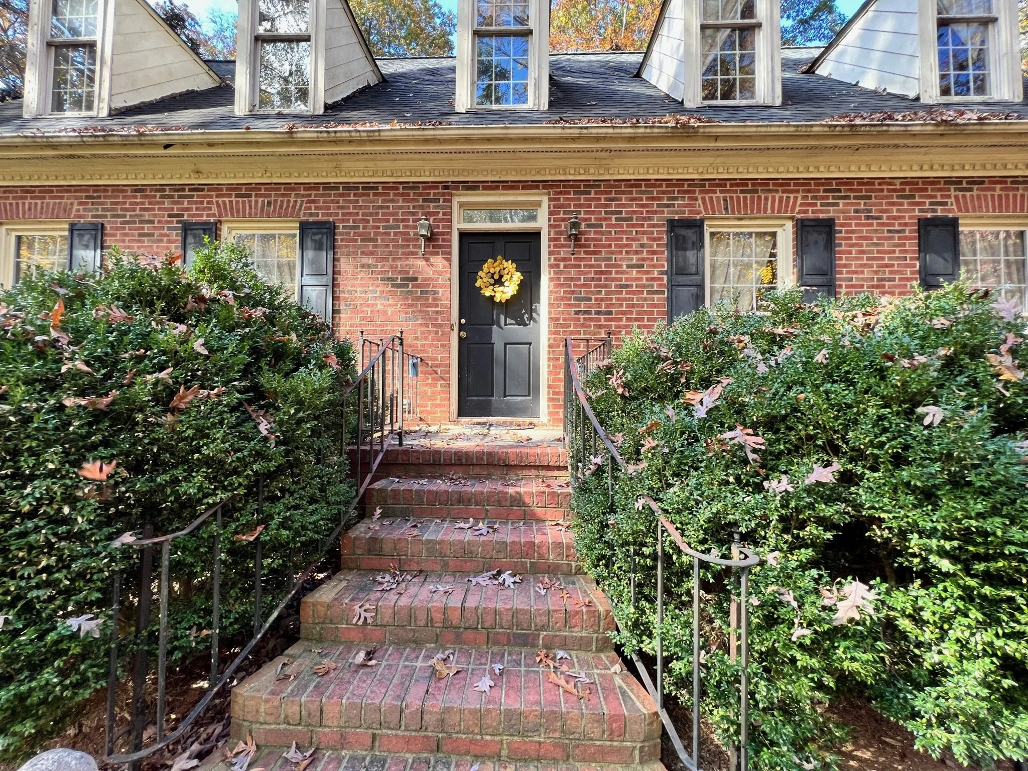 Original front elevation before remodel and addition