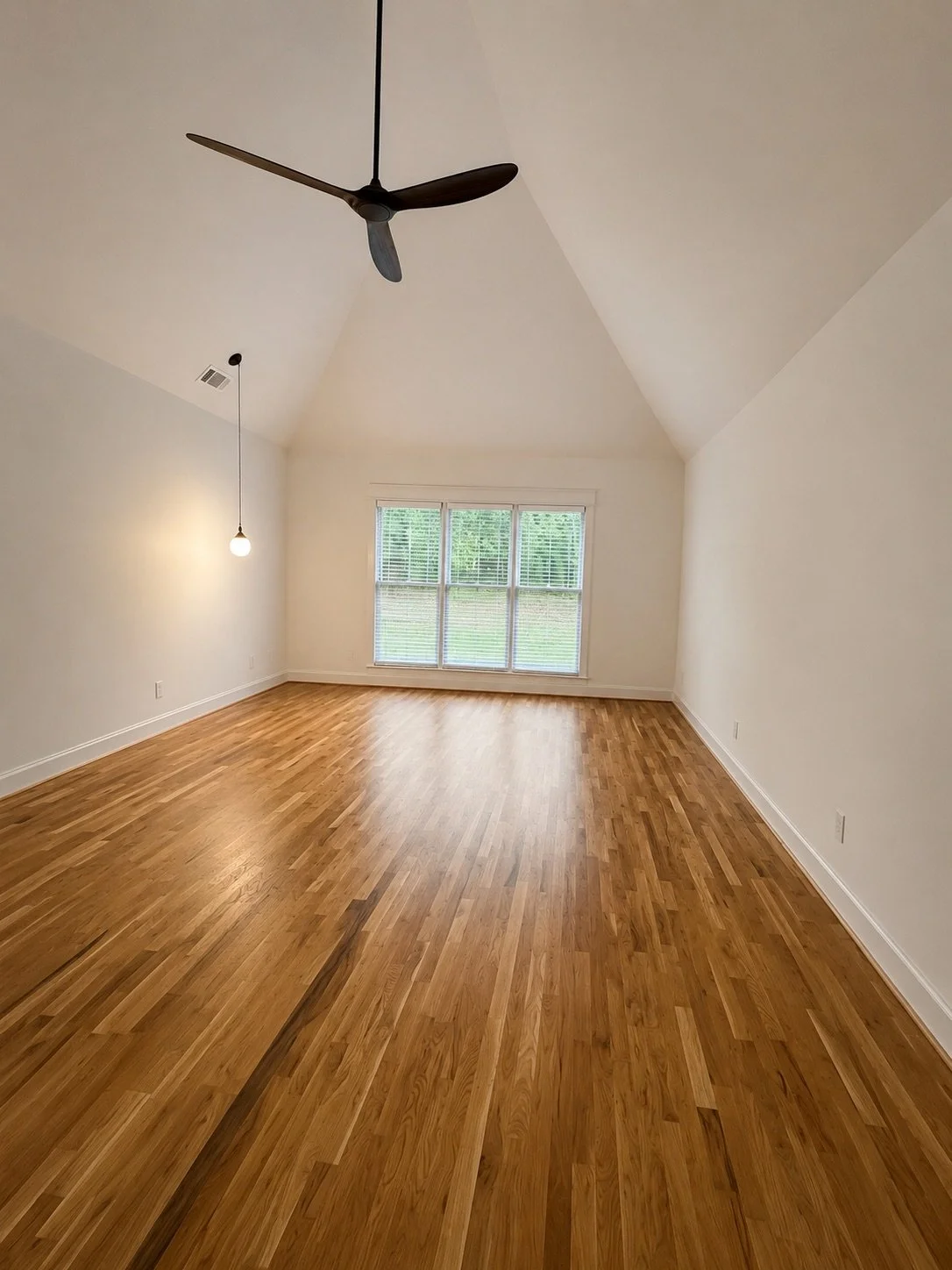 Updated master bedroom